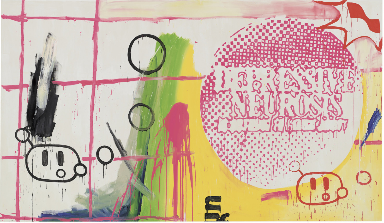 Painting by Michel Majerus, , dated 2000