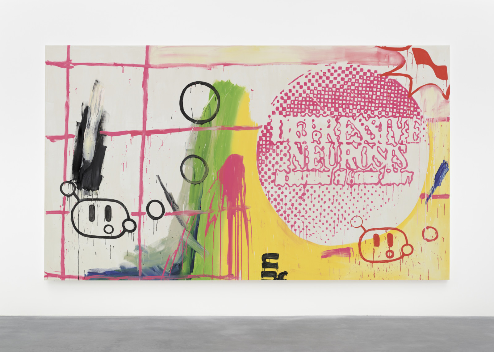 Painting by Michel Majerus, , dated 2000