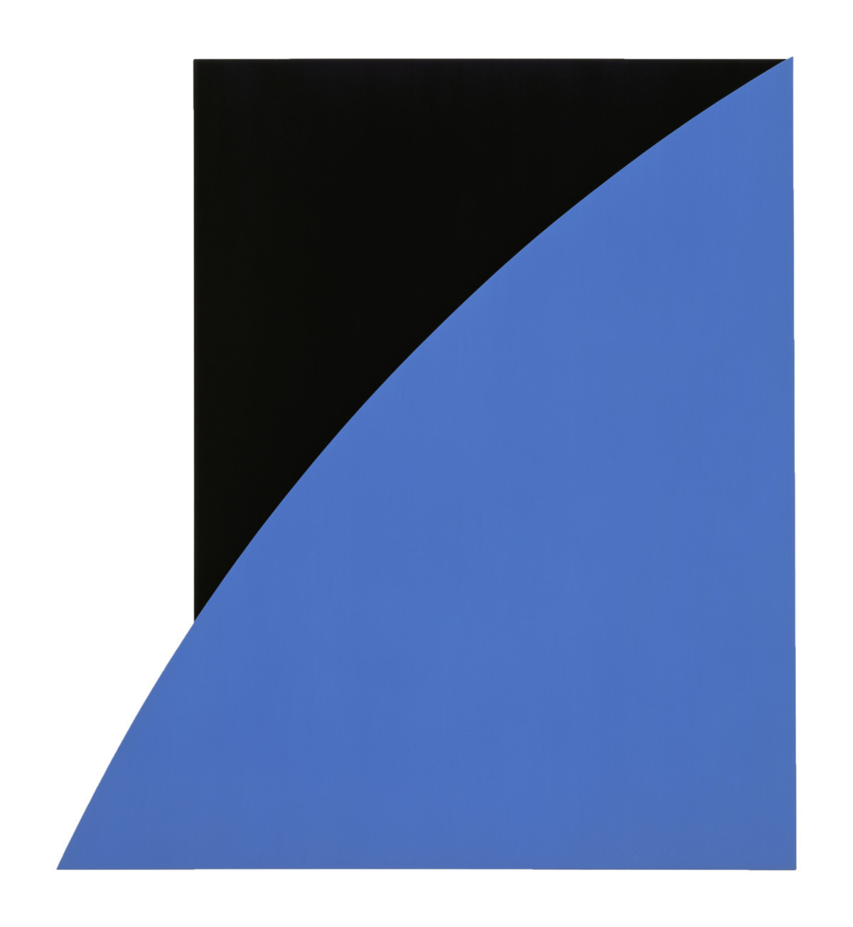 <p><em>Blue Relief with Black</em>, 1993<br />Oil on canvas, two joined panels<br />Private collection</p>