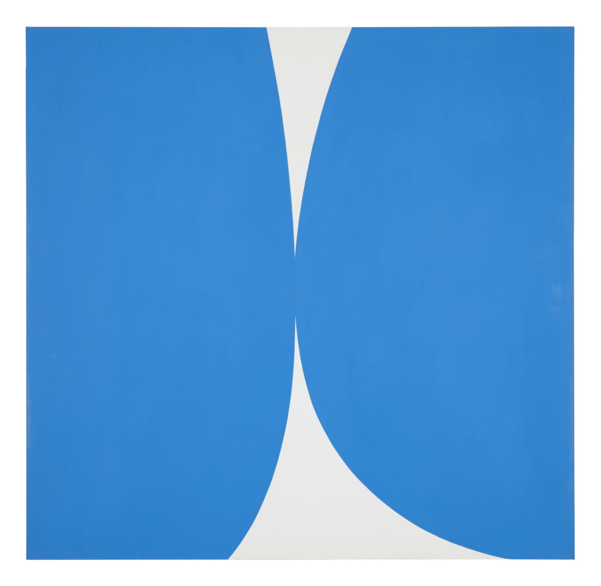<p><em>Blue White</em>, 1962<br />Oil on canvas<br />Rose Art Museum at Brandeis University, Waltham, MA</p>