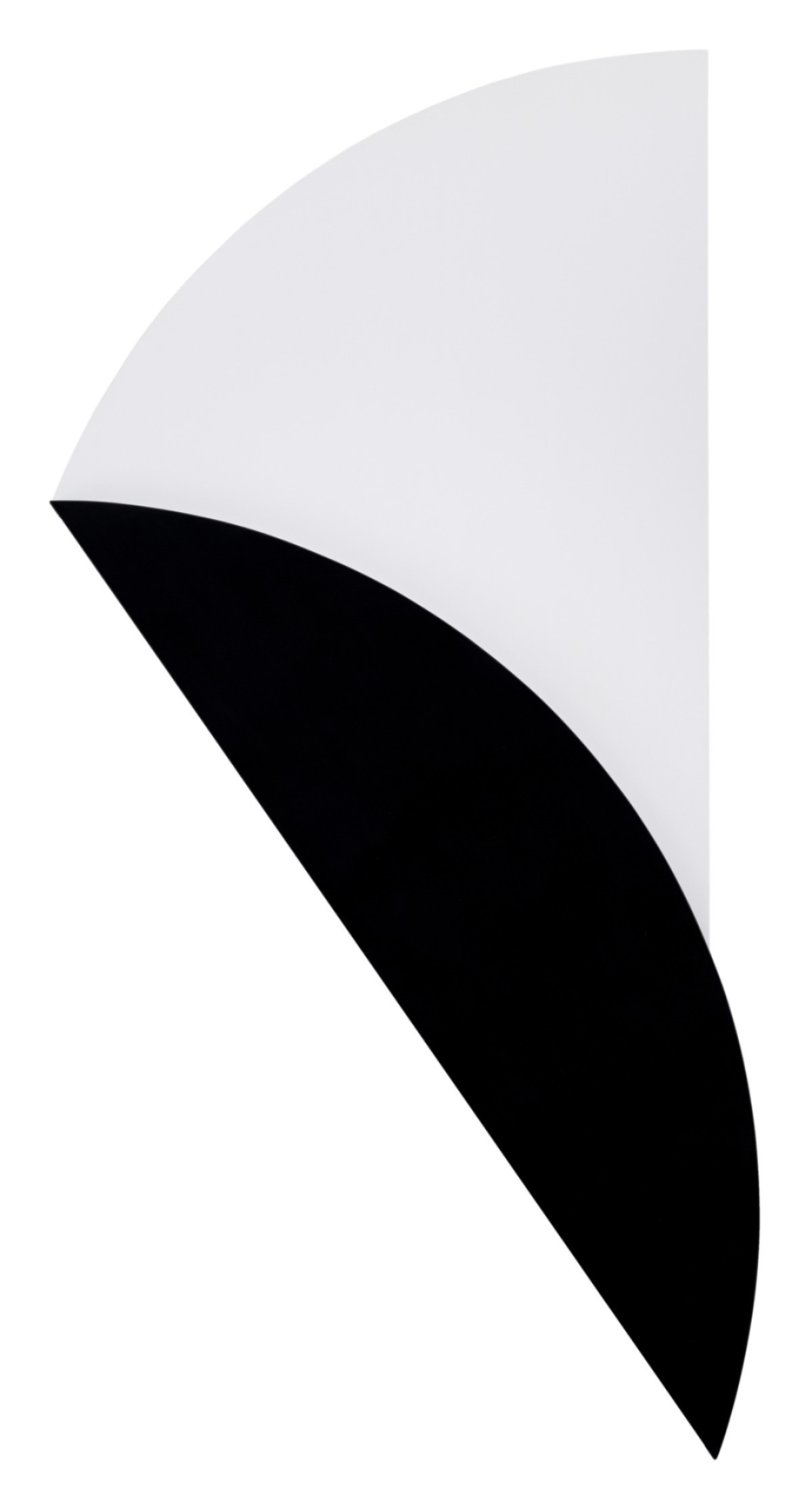 <p><em>Black Relief with White</em>, 1994<br />Oil on canvas</p>