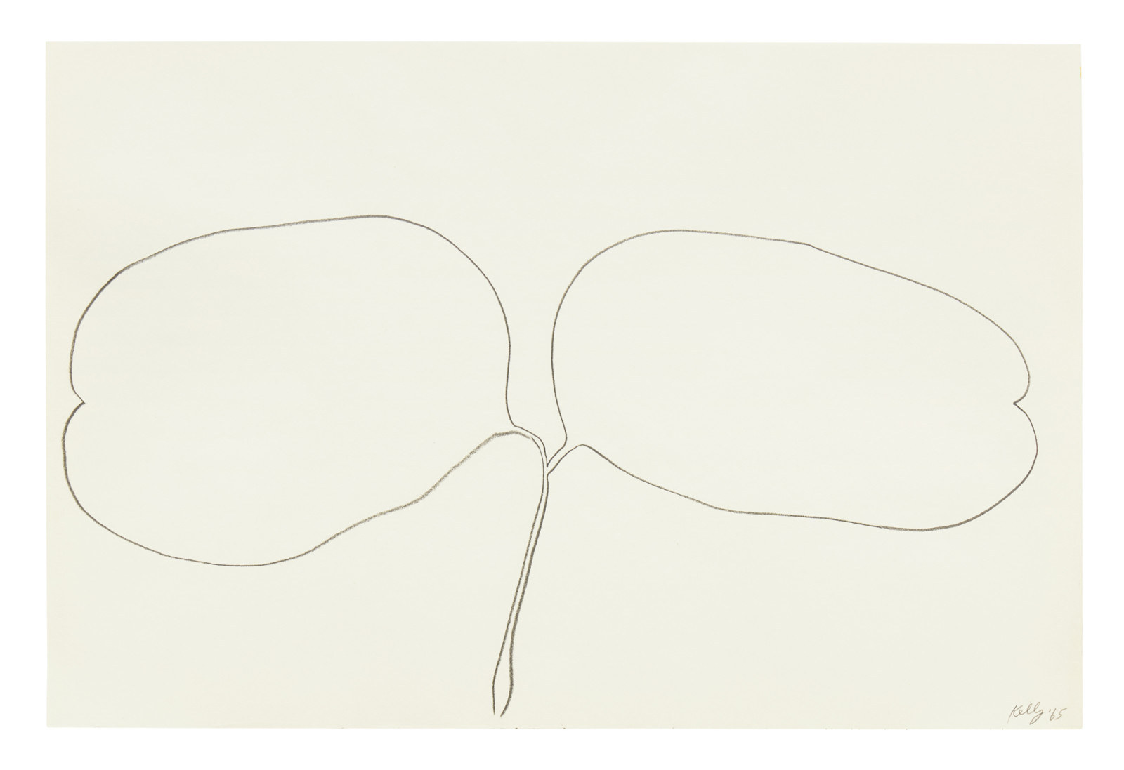 Artwork by Ellsworth Kelly, , dated 1965