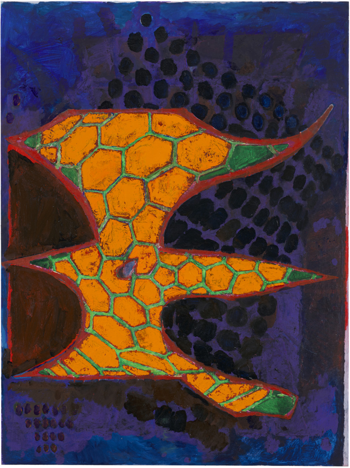 Painting by Terry Winters, , dated 2017