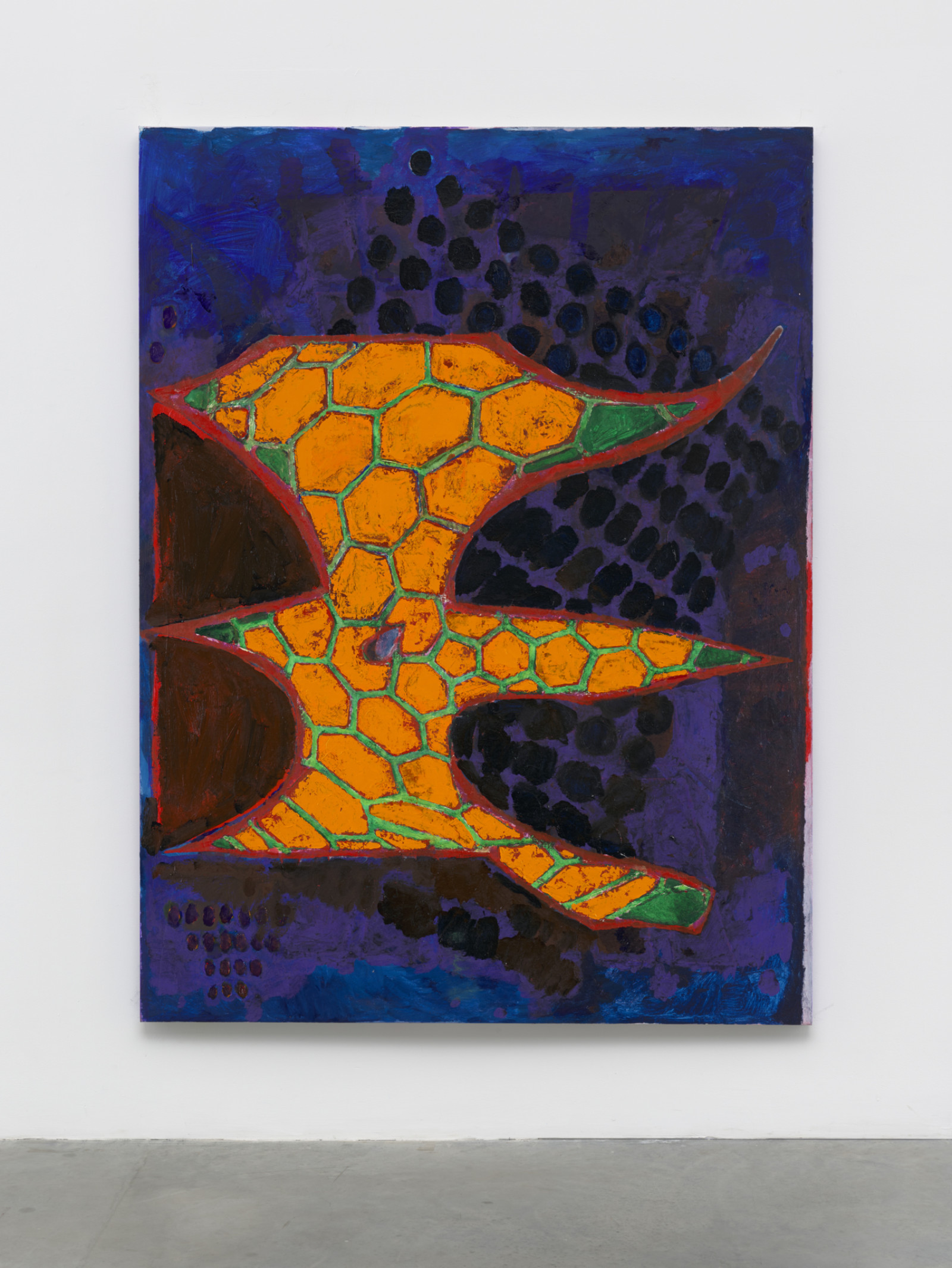 Painting by Terry Winters, , dated 2017