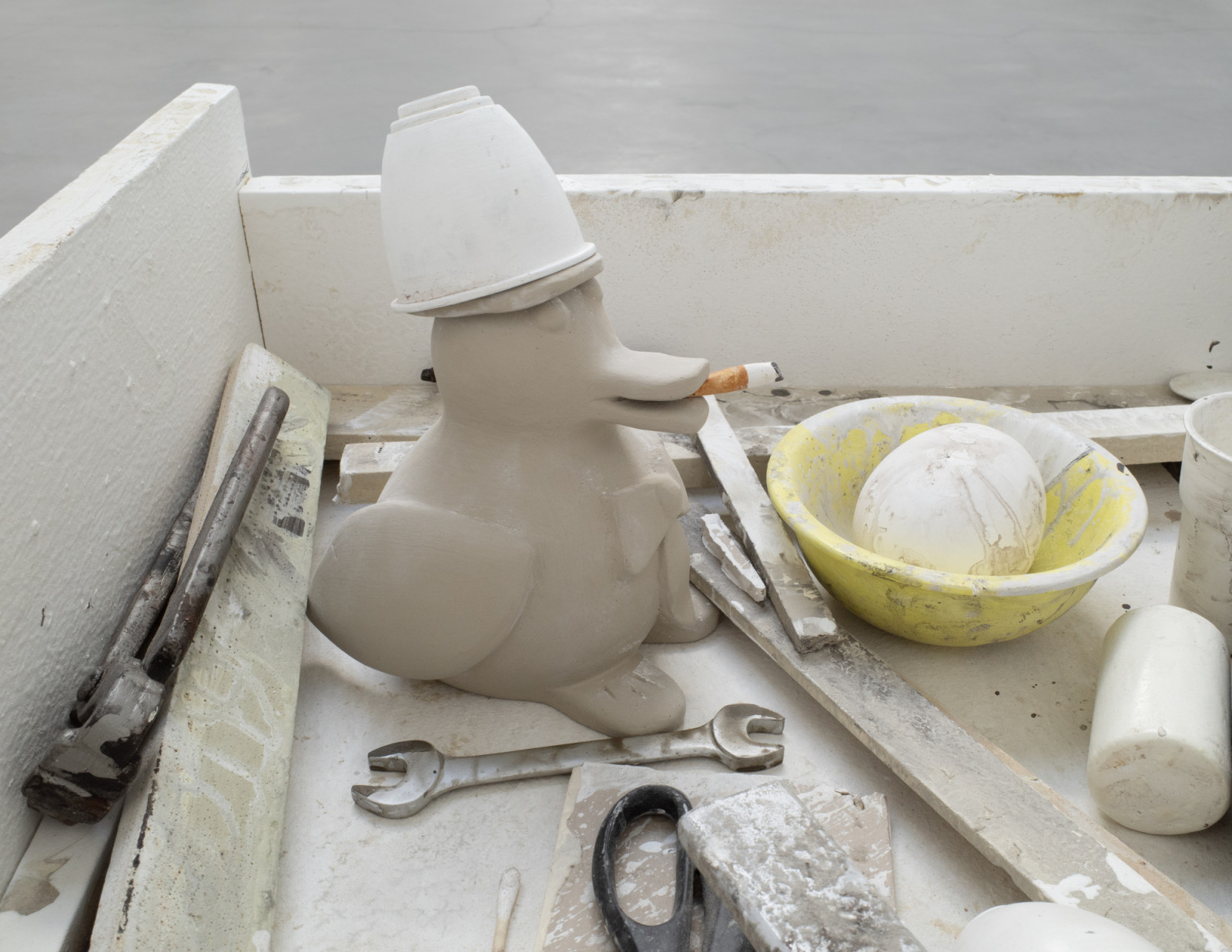 Sculpture by Peter Fischli <span class="no_wrap">David Weiss</span>, , dated 2008