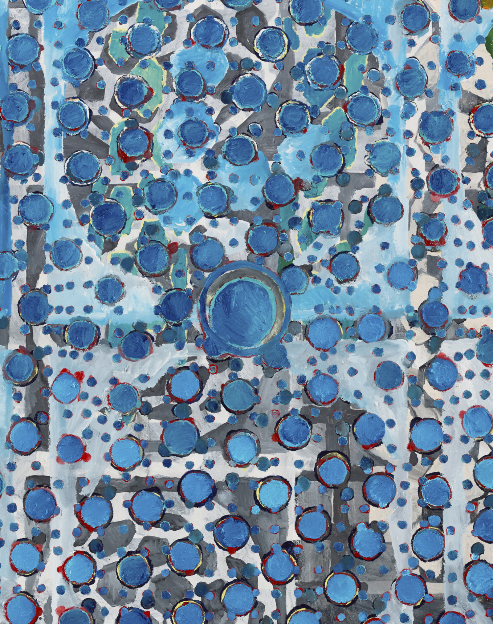Painting by Terry Winters, , dated 2016