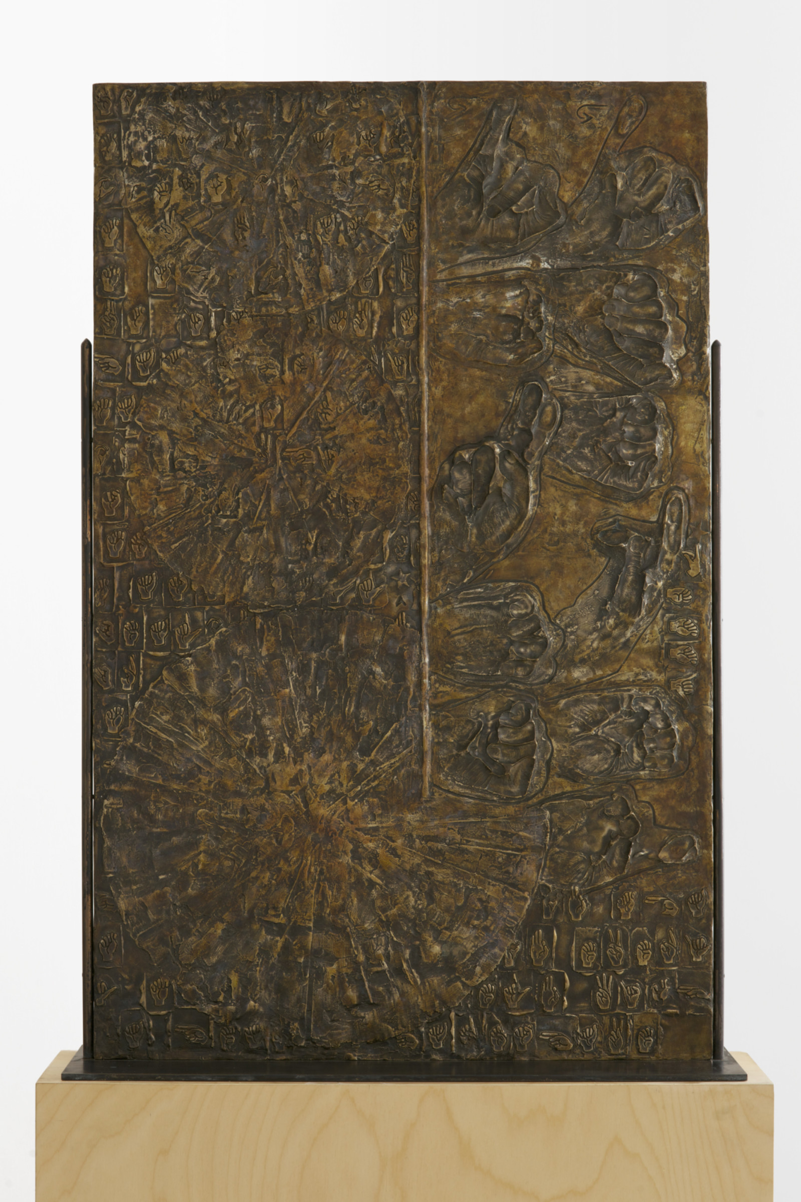 Sculpture by Jasper Johns, , dated 2009