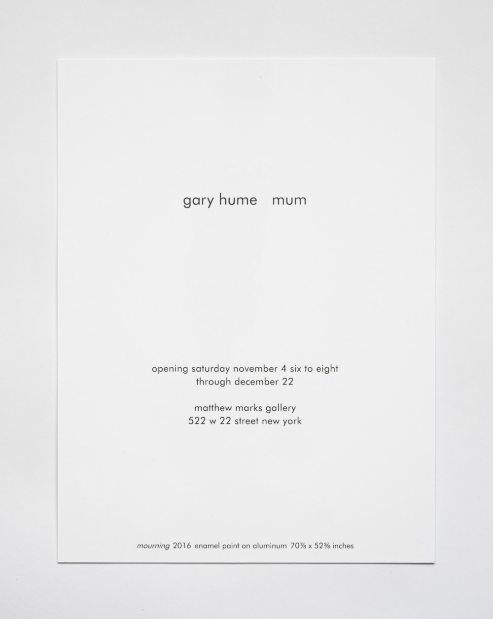 Announcement Image for this Exhibition