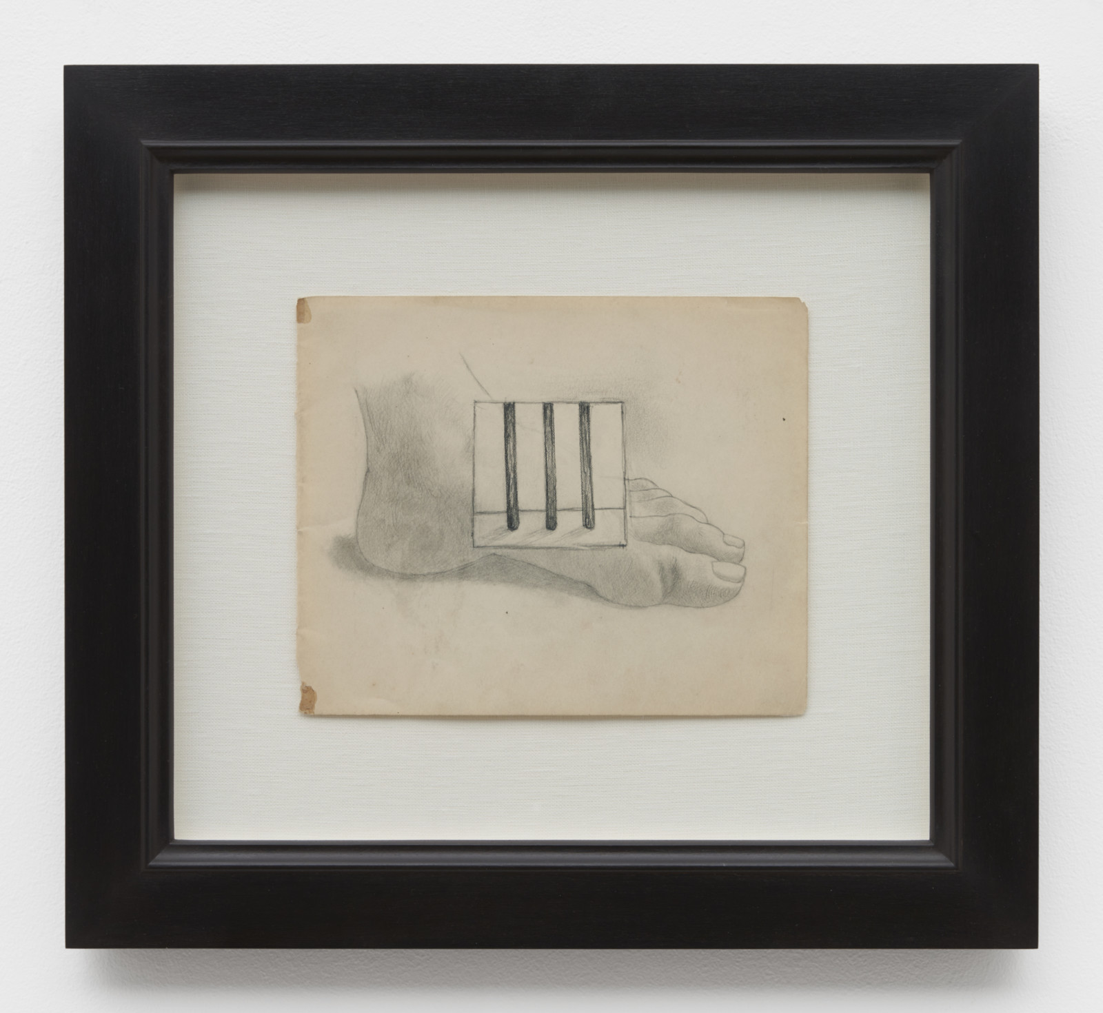 Drawing by Robert Gober, , dated 2000