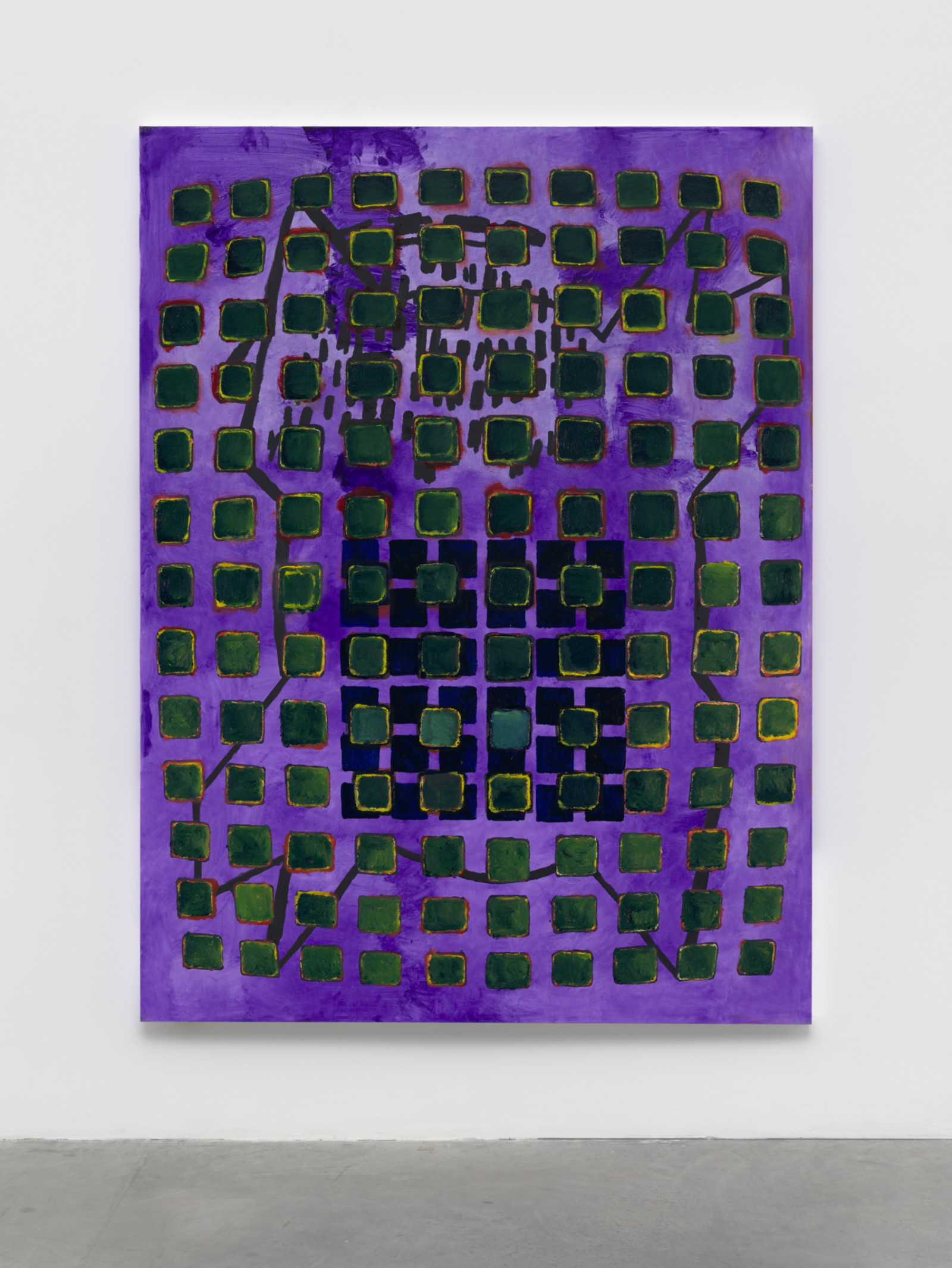 Painting by Terry Winters, , dated 2017