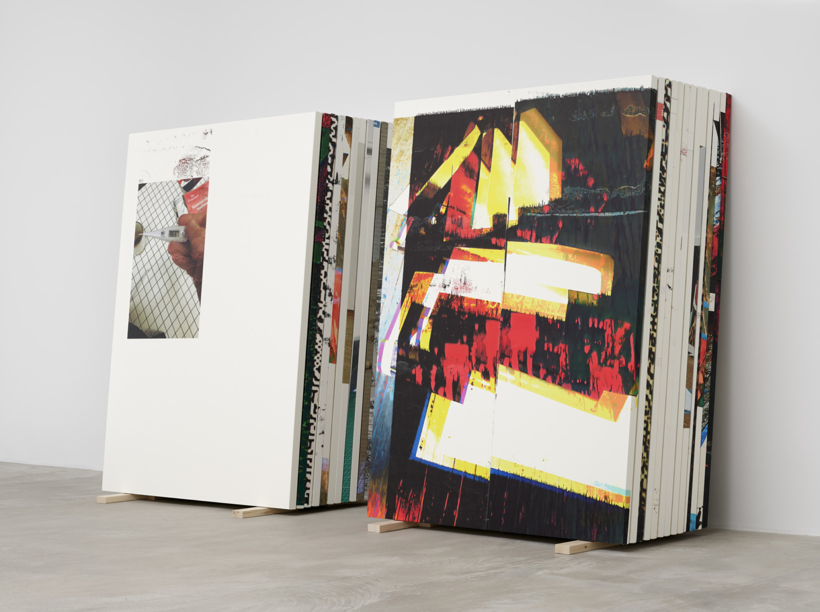 Painting by Wade Guyton, , dated 2021