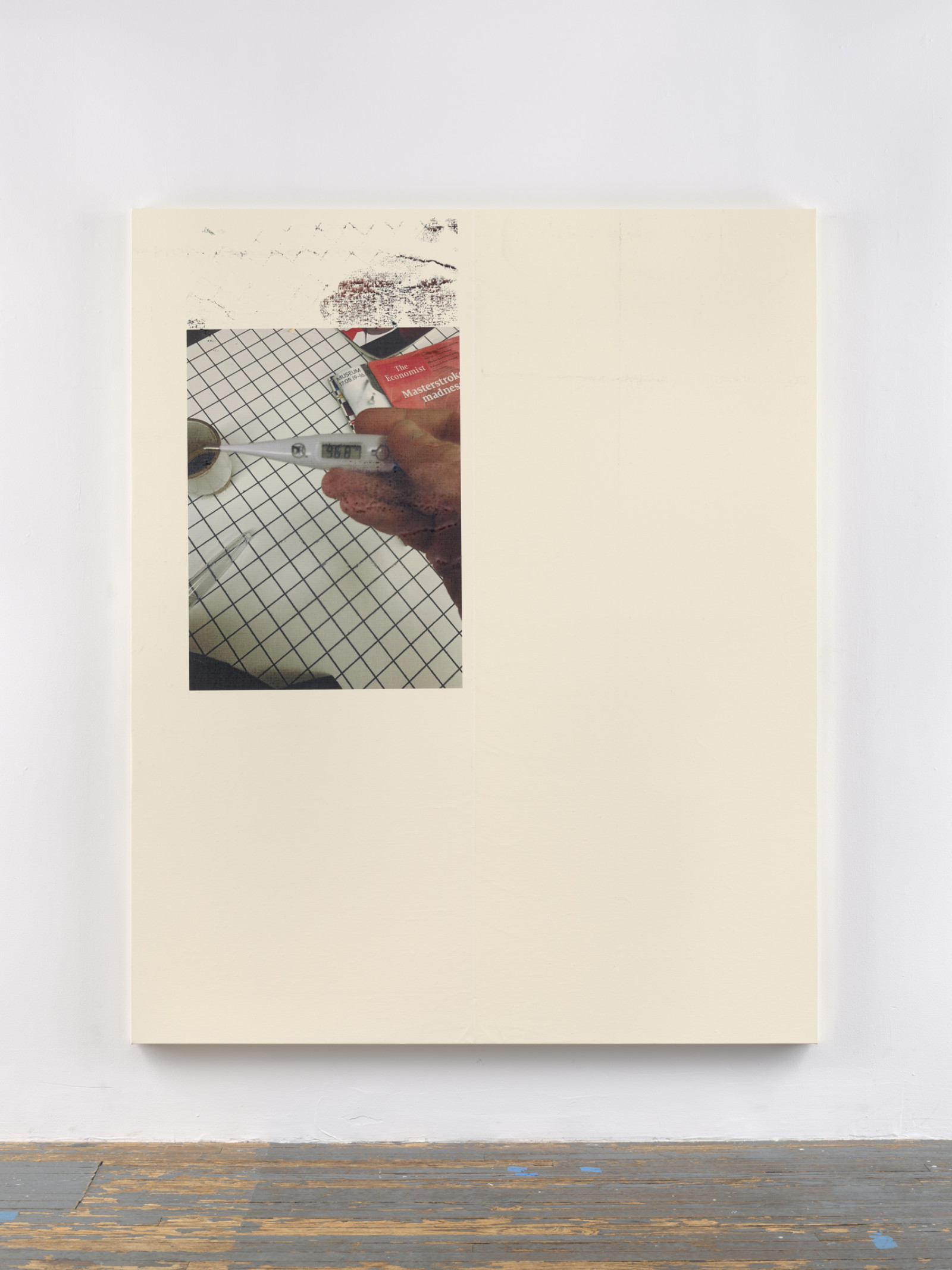 Painting by Wade Guyton, , dated 2021
