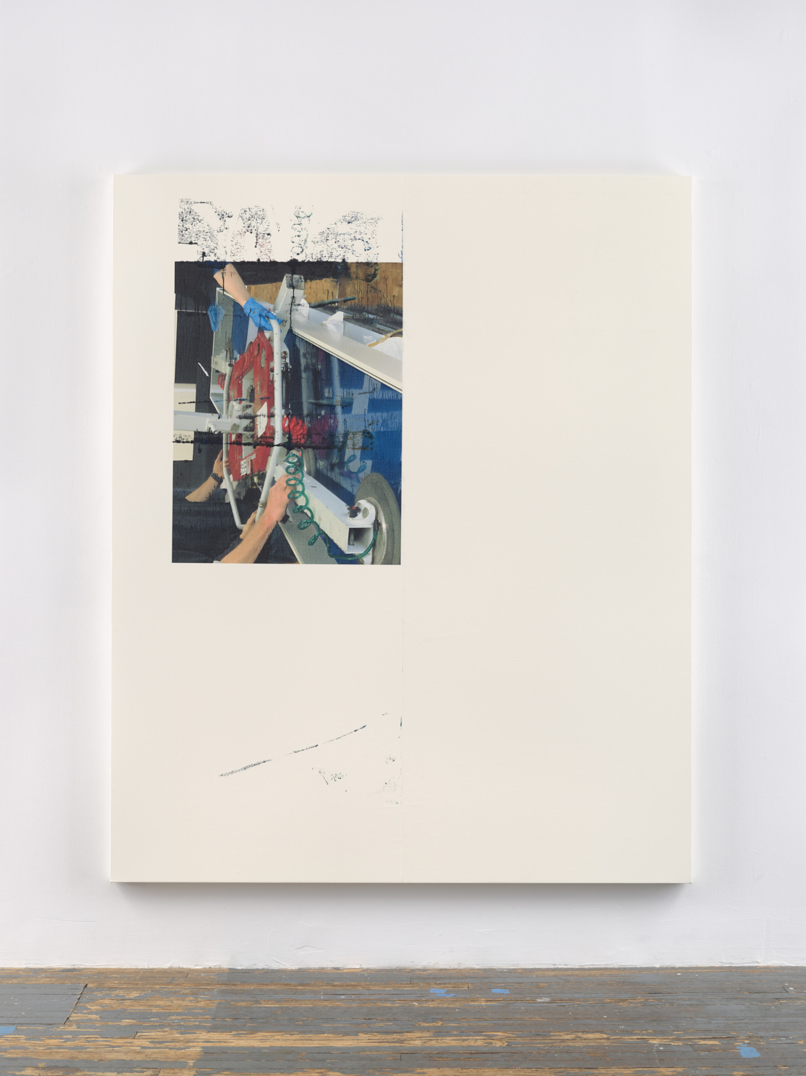 Painting by Wade Guyton, , dated 2021