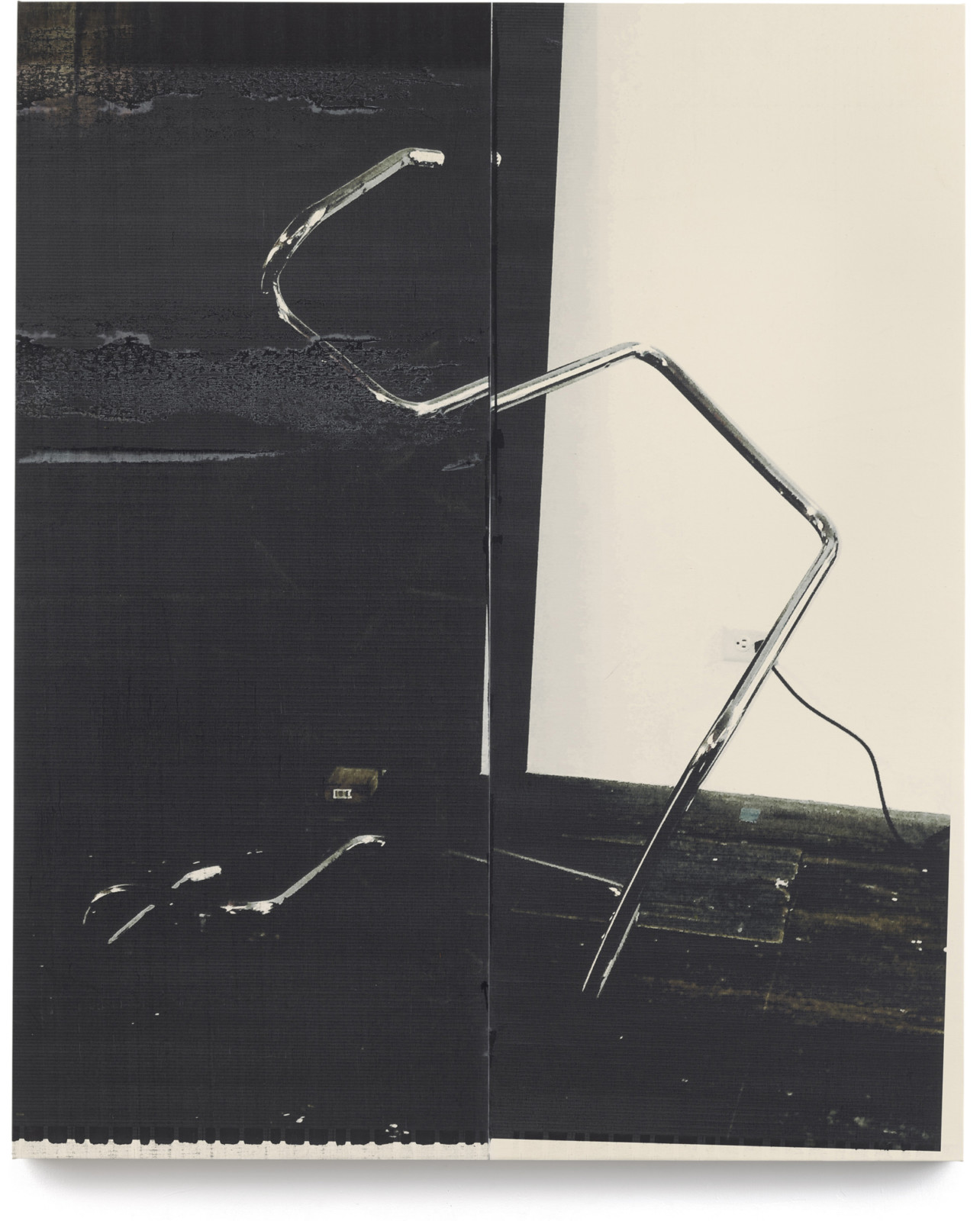 Painting by Wade Guyton, , dated 2020