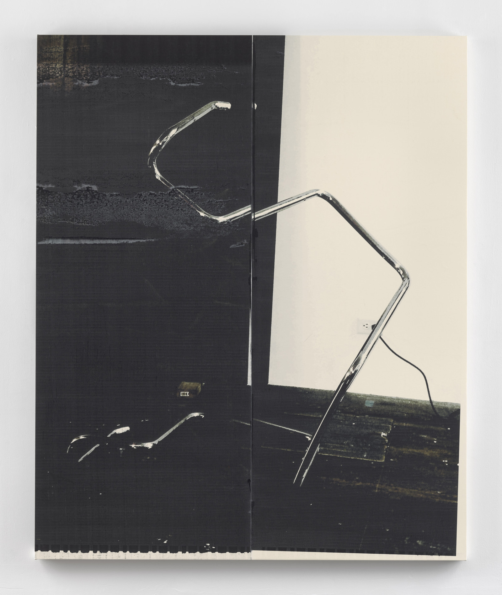 Painting by Wade Guyton, , dated 2020