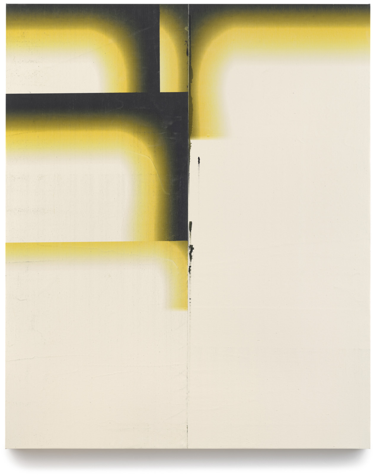 Painting by Wade Guyton, , dated 2021