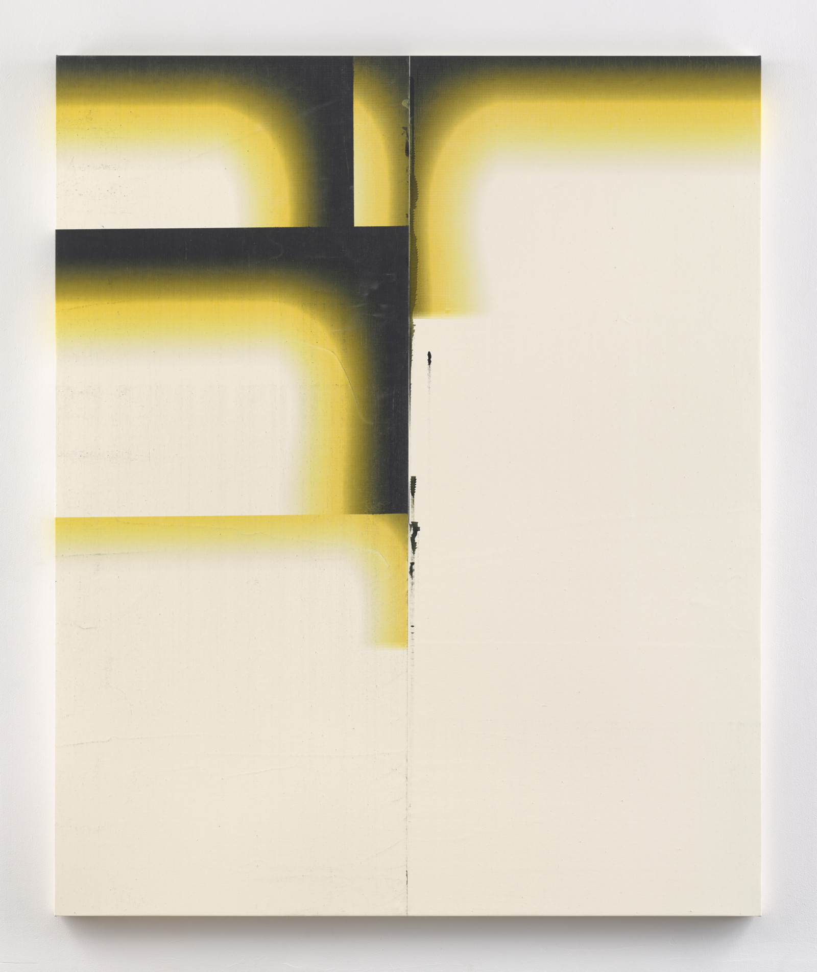 Painting by Wade Guyton, , dated 2021