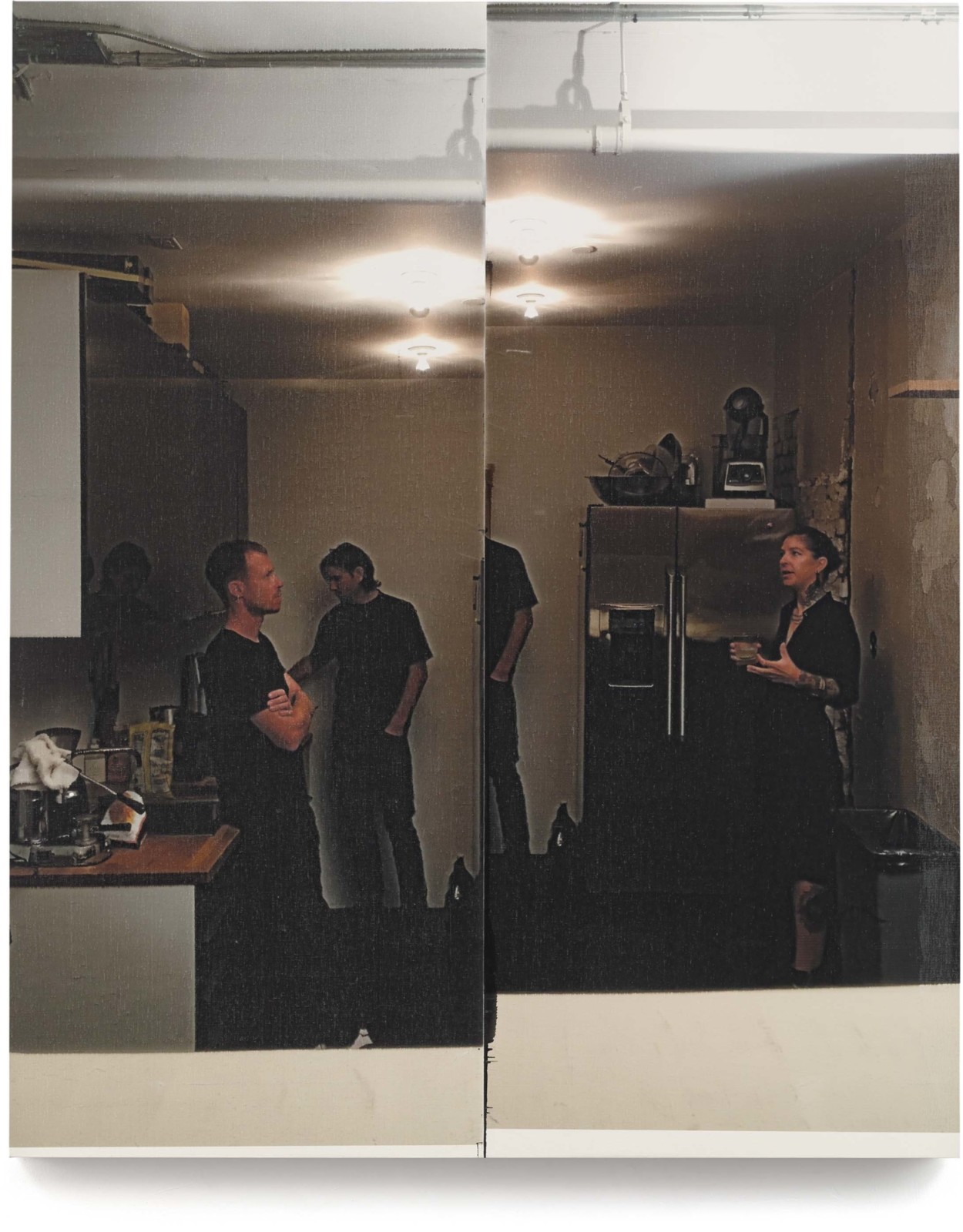 Painting by Wade Guyton, , dated 2016