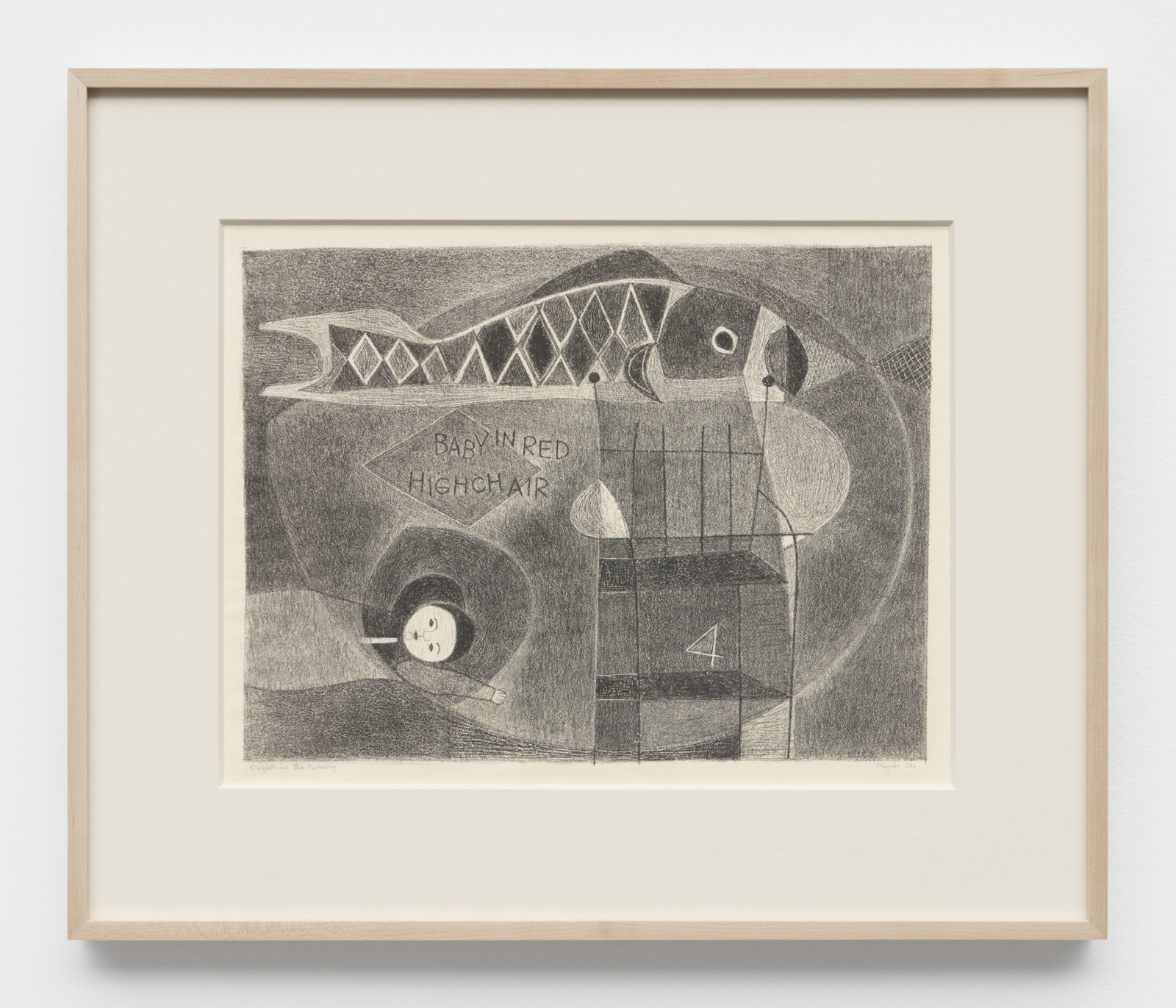 Print, dated 1950