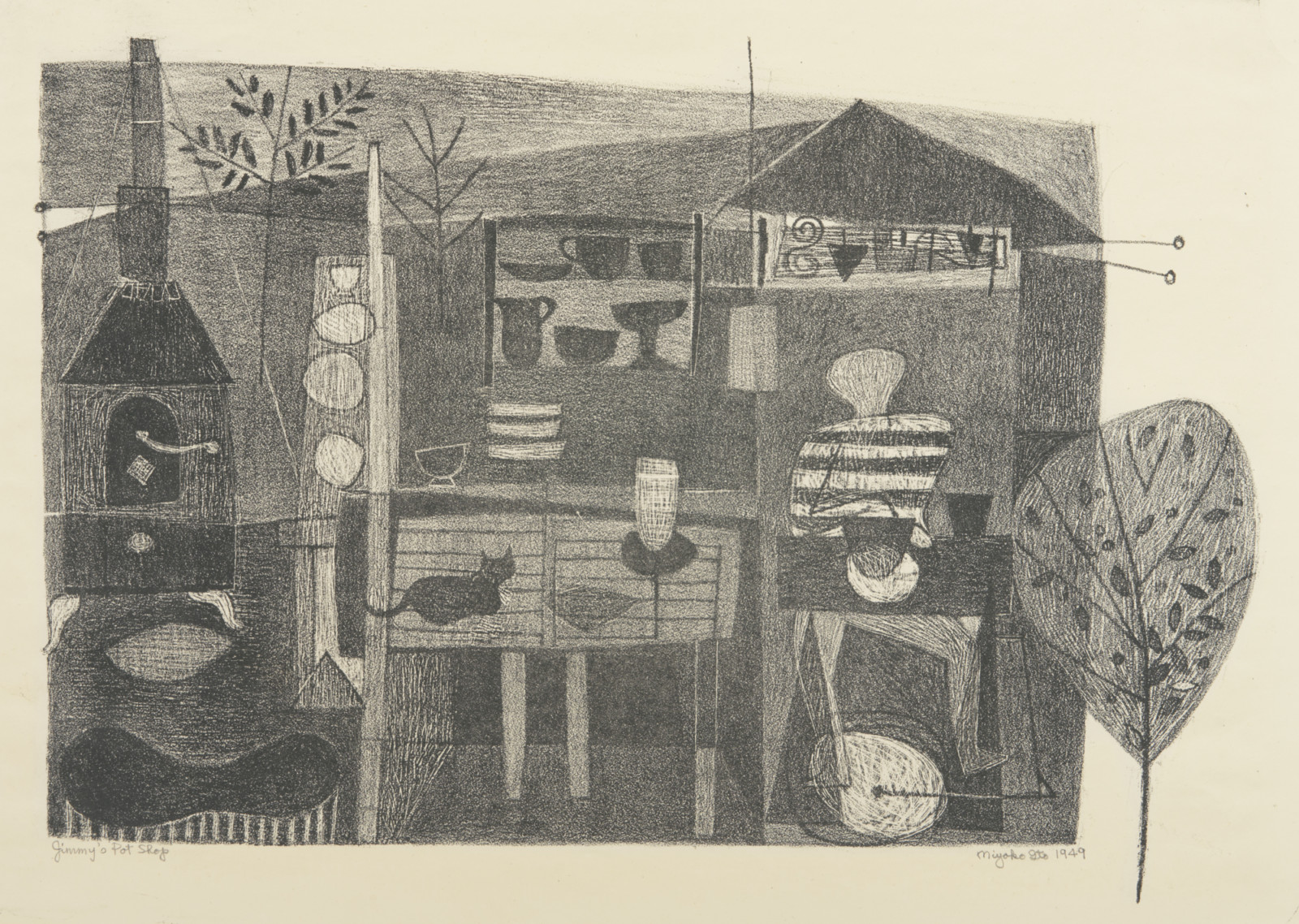Print, dated 1949