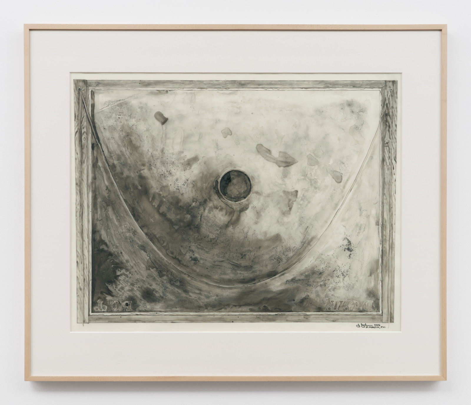 Drawing by Jasper Johns, , dated 2006