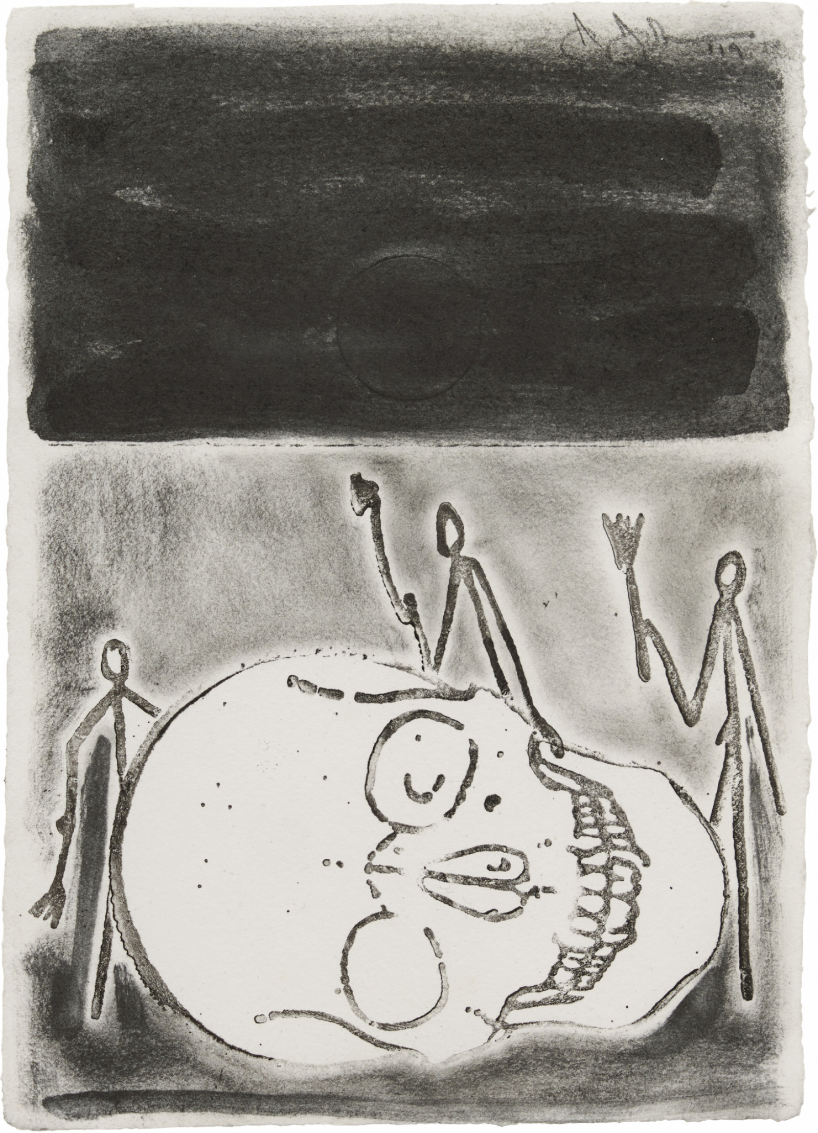 Drawing by Jasper Johns, , dated 2019