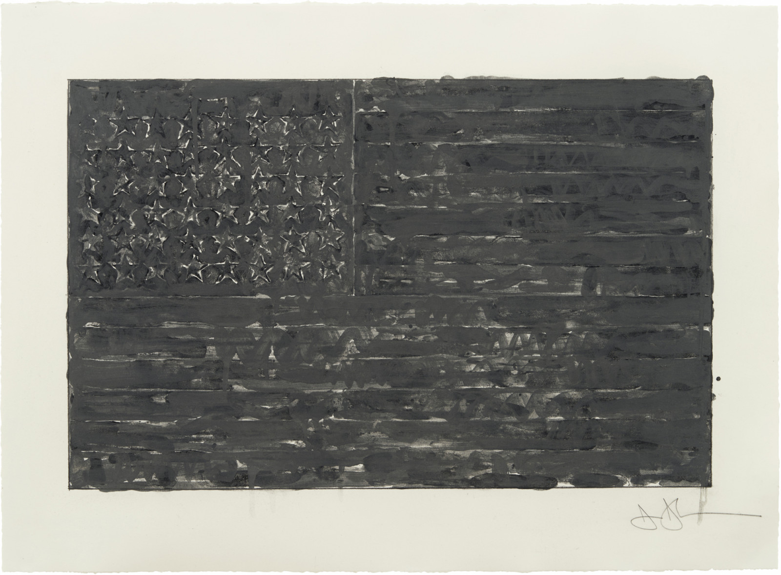 Drawing by Jasper Johns, , dated 1972–94
