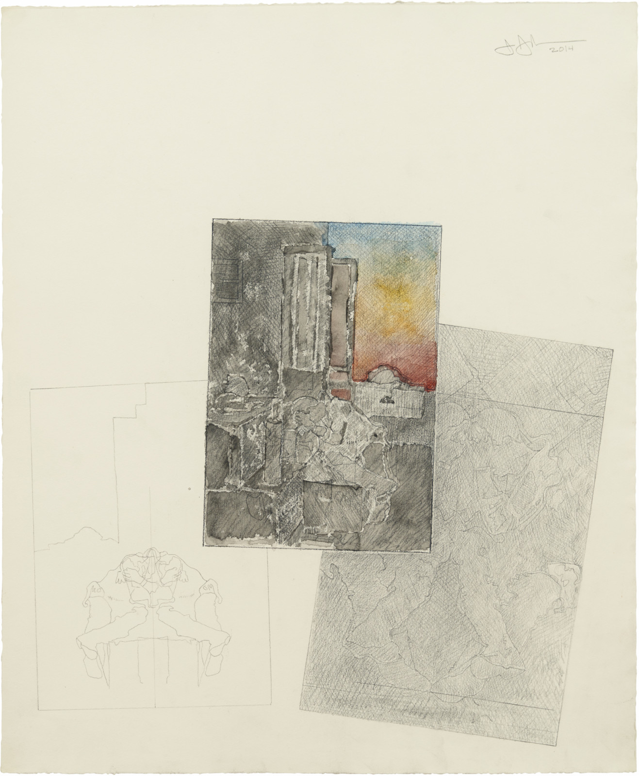 Artwork by Jasper Johns, , dated 2014