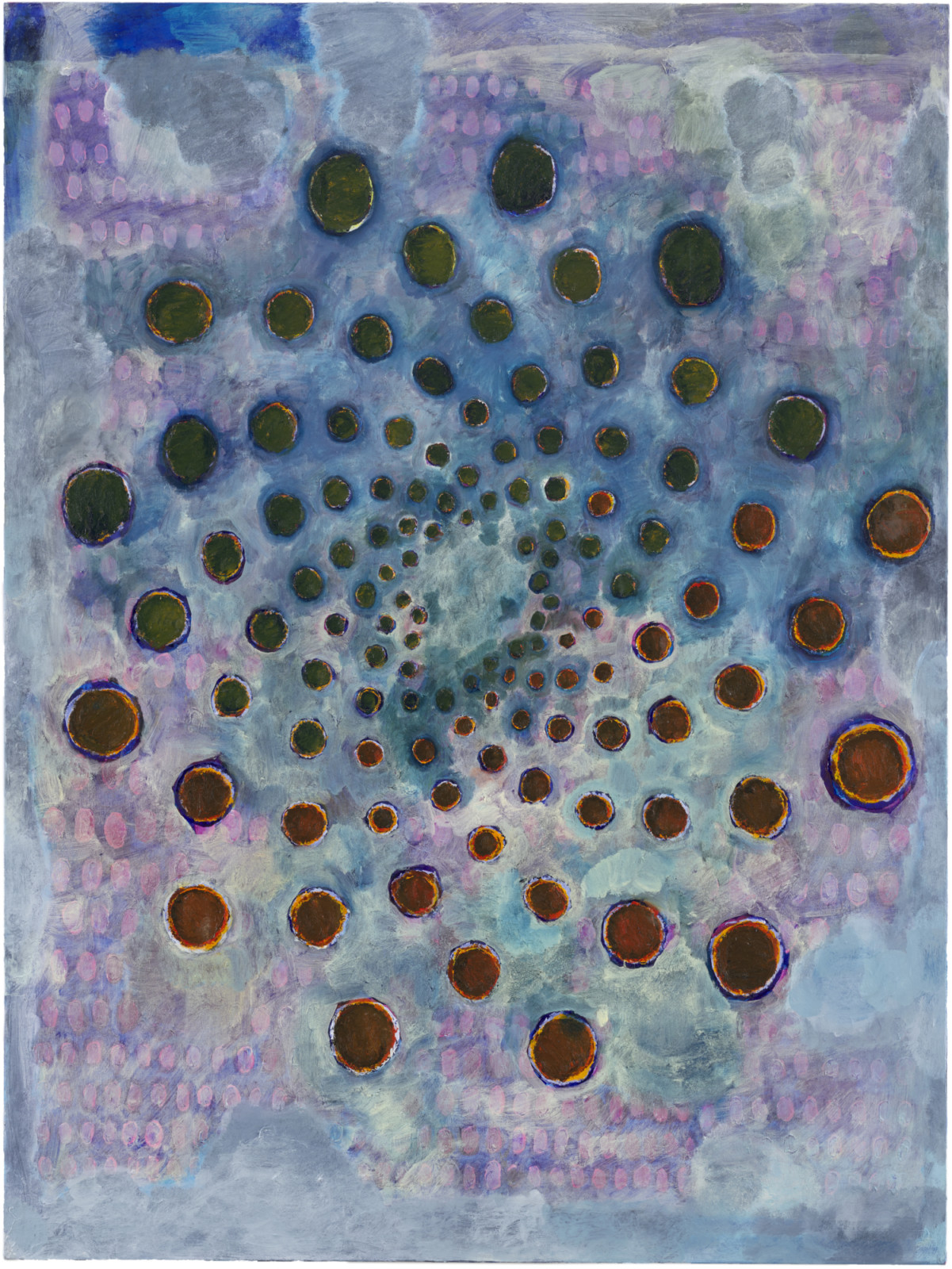 Painting by Terry Winters, , dated 2017