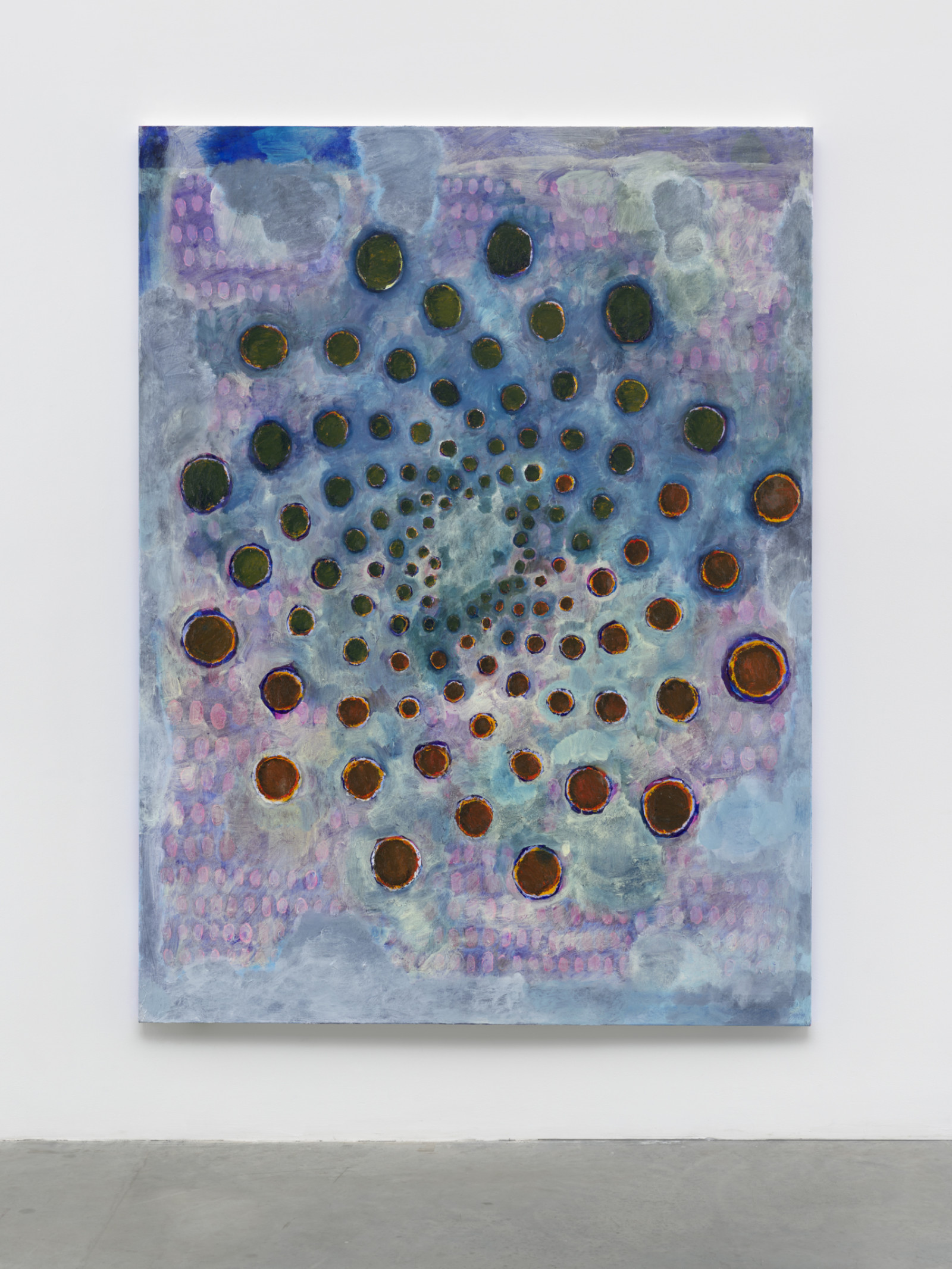 Painting by Terry Winters, , dated 2017