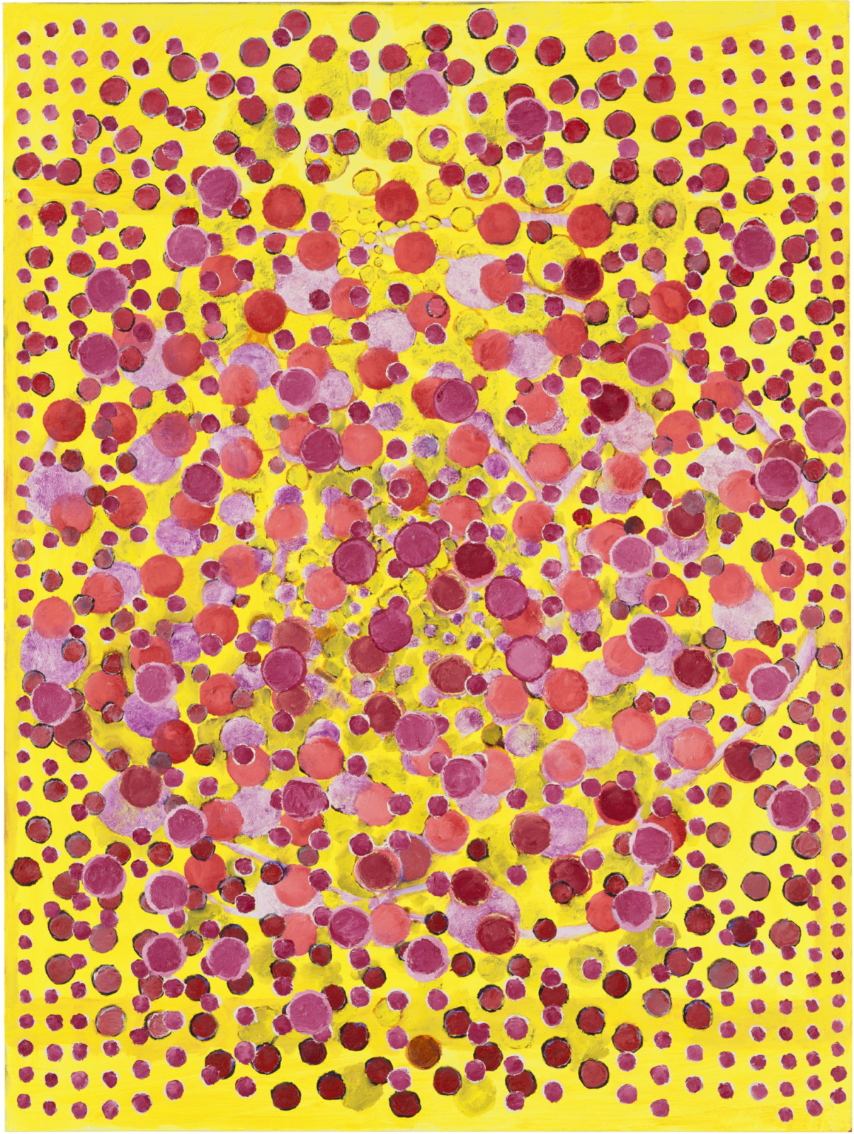 Painting by Terry Winters, , dated 2015–16