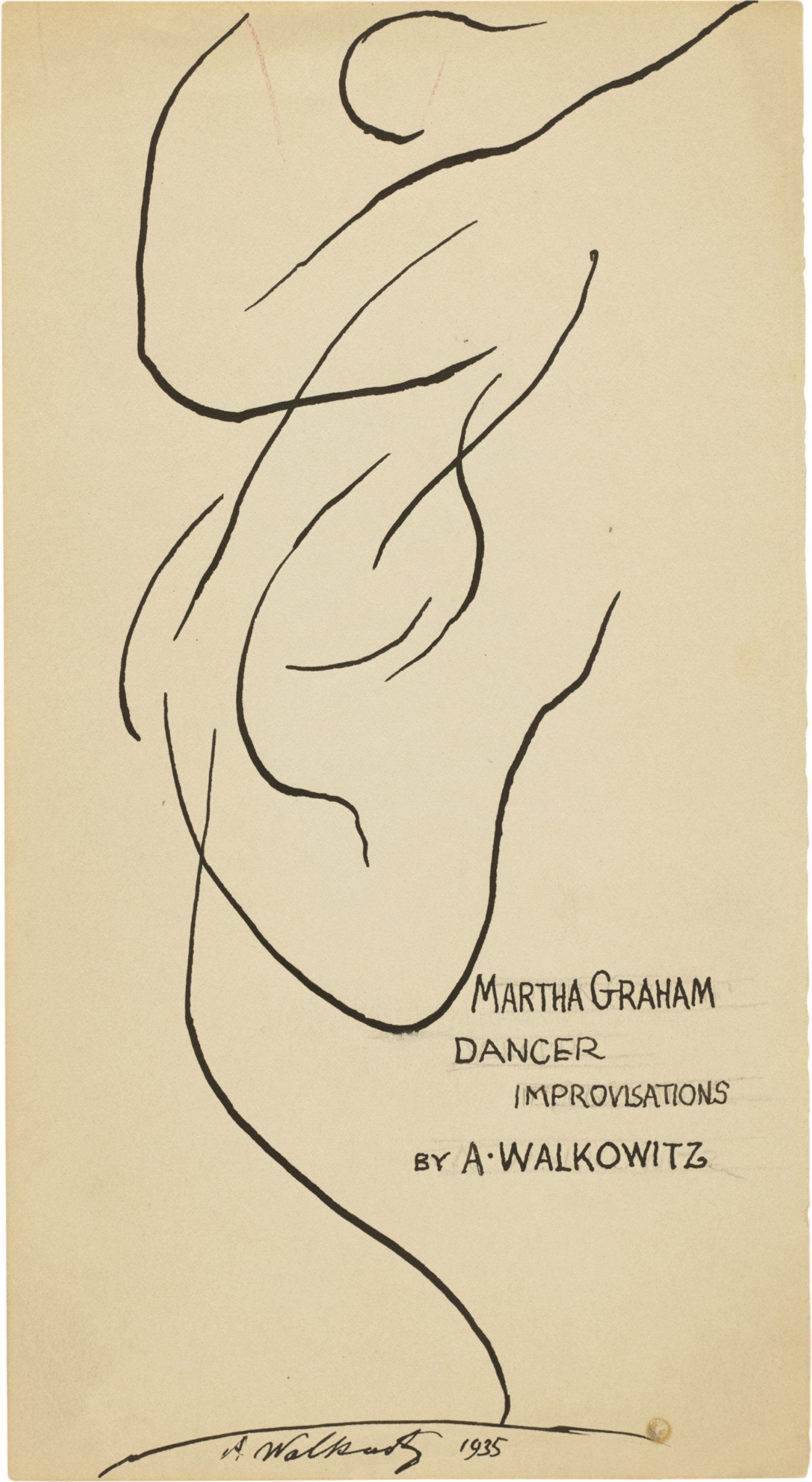Drawing, dated 1935