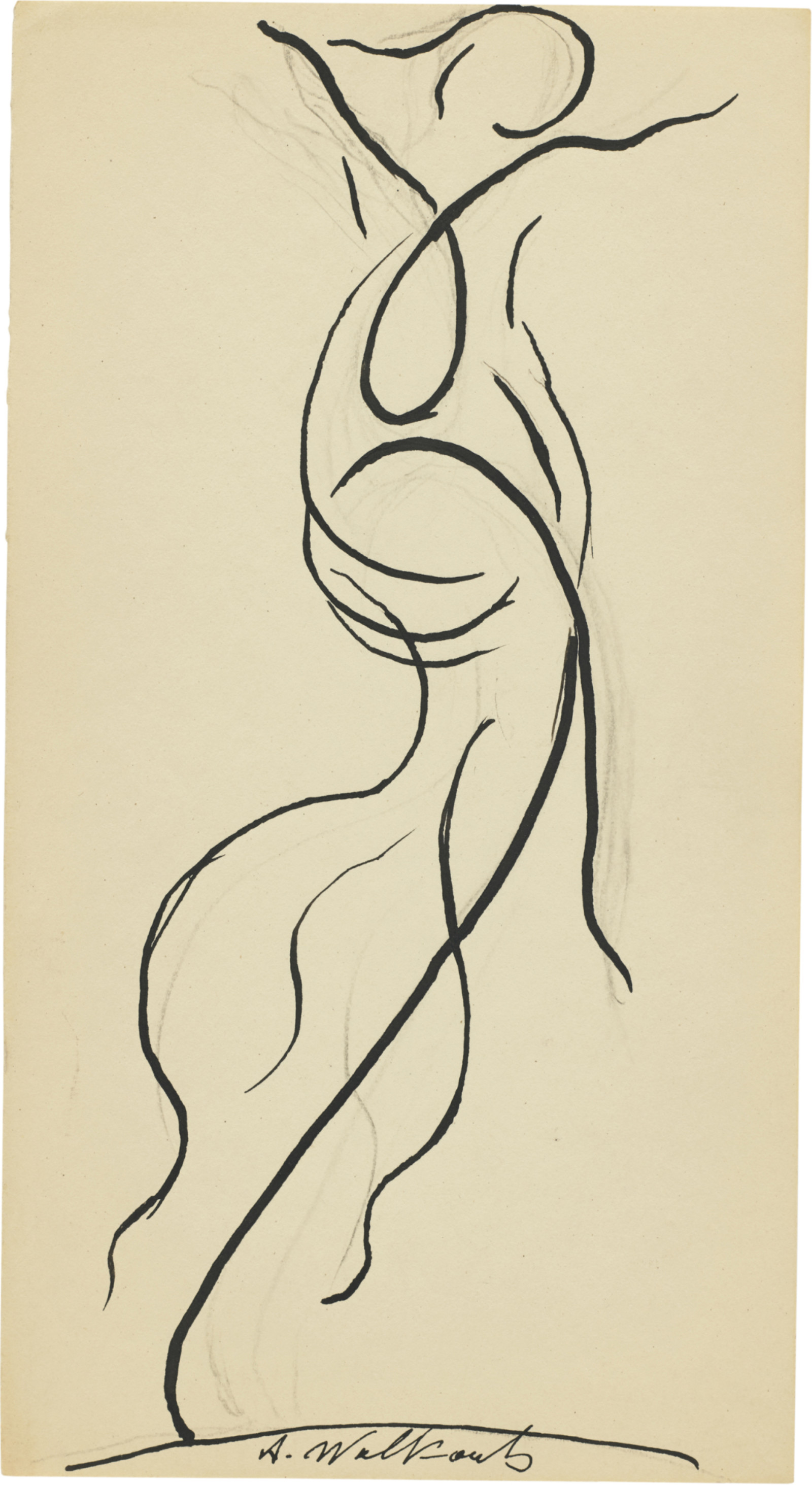 Drawing, dated 1935