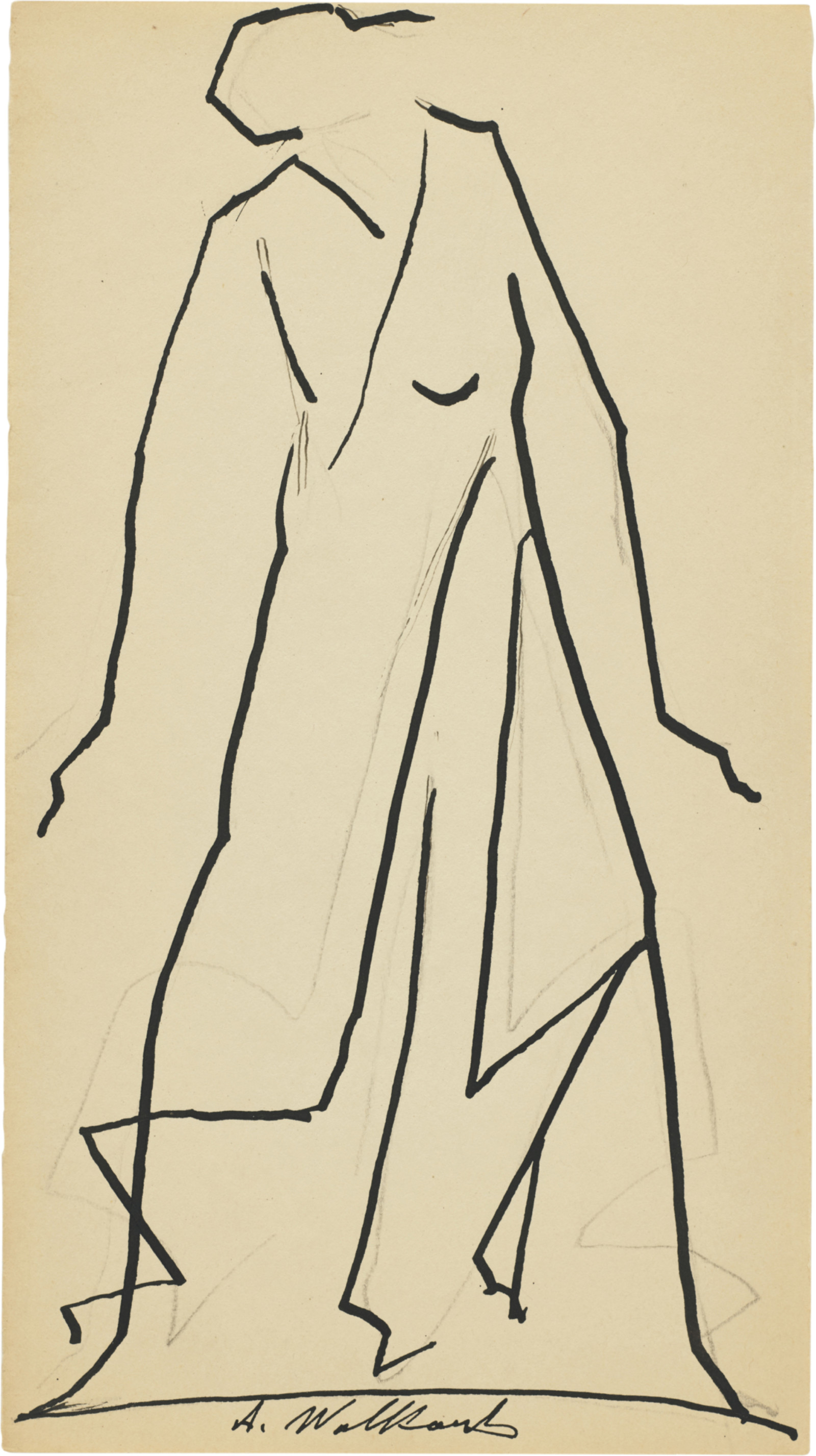 Drawing, dated 1935