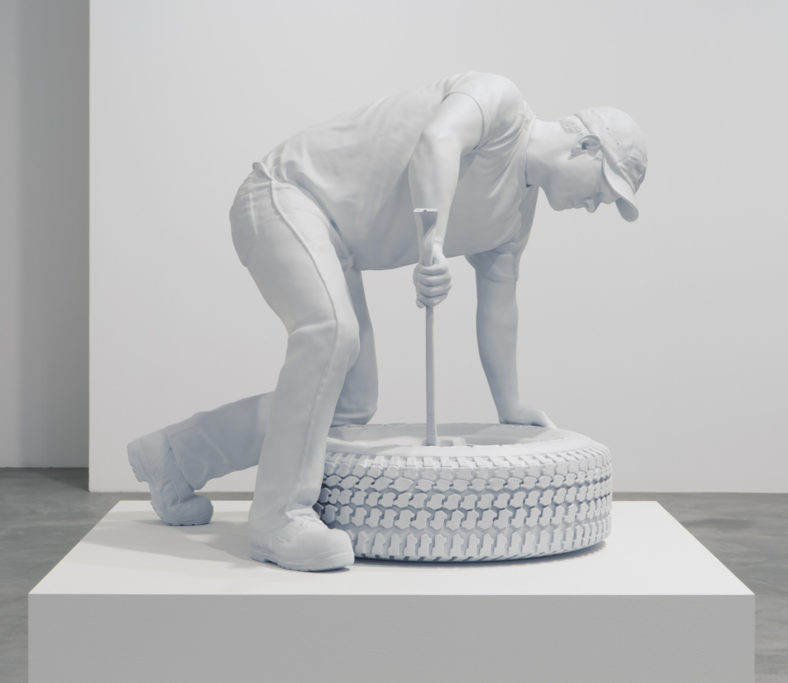 Sculpture by Charles Ray, , dated 2018