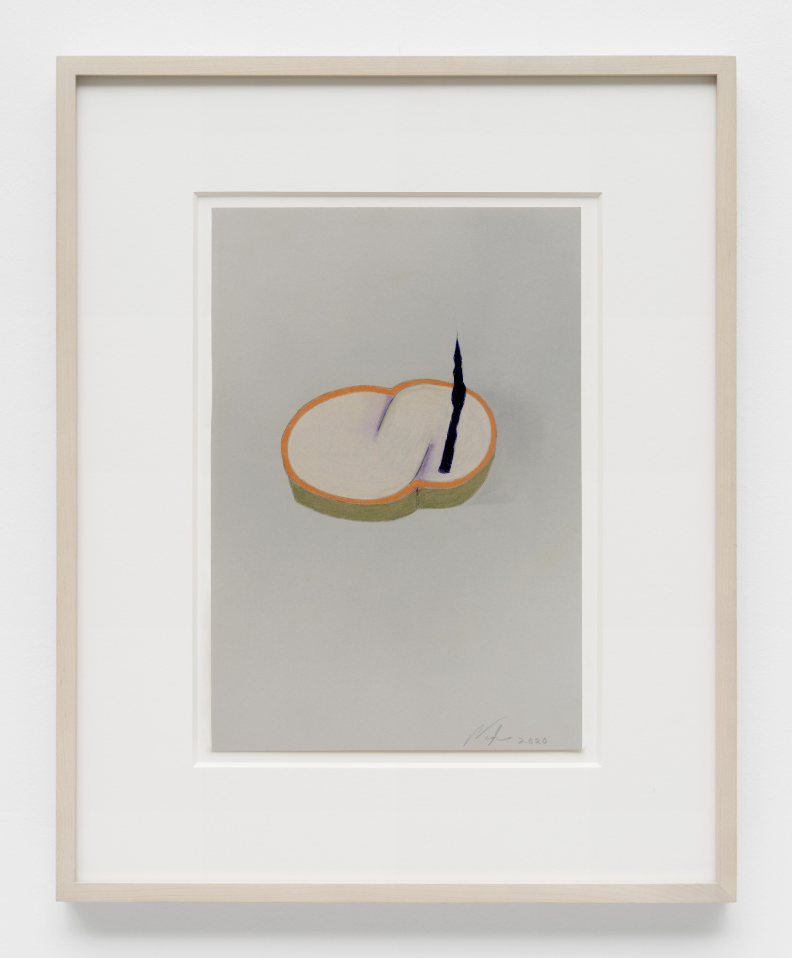 Drawing by Ron Nagle, , dated 2020