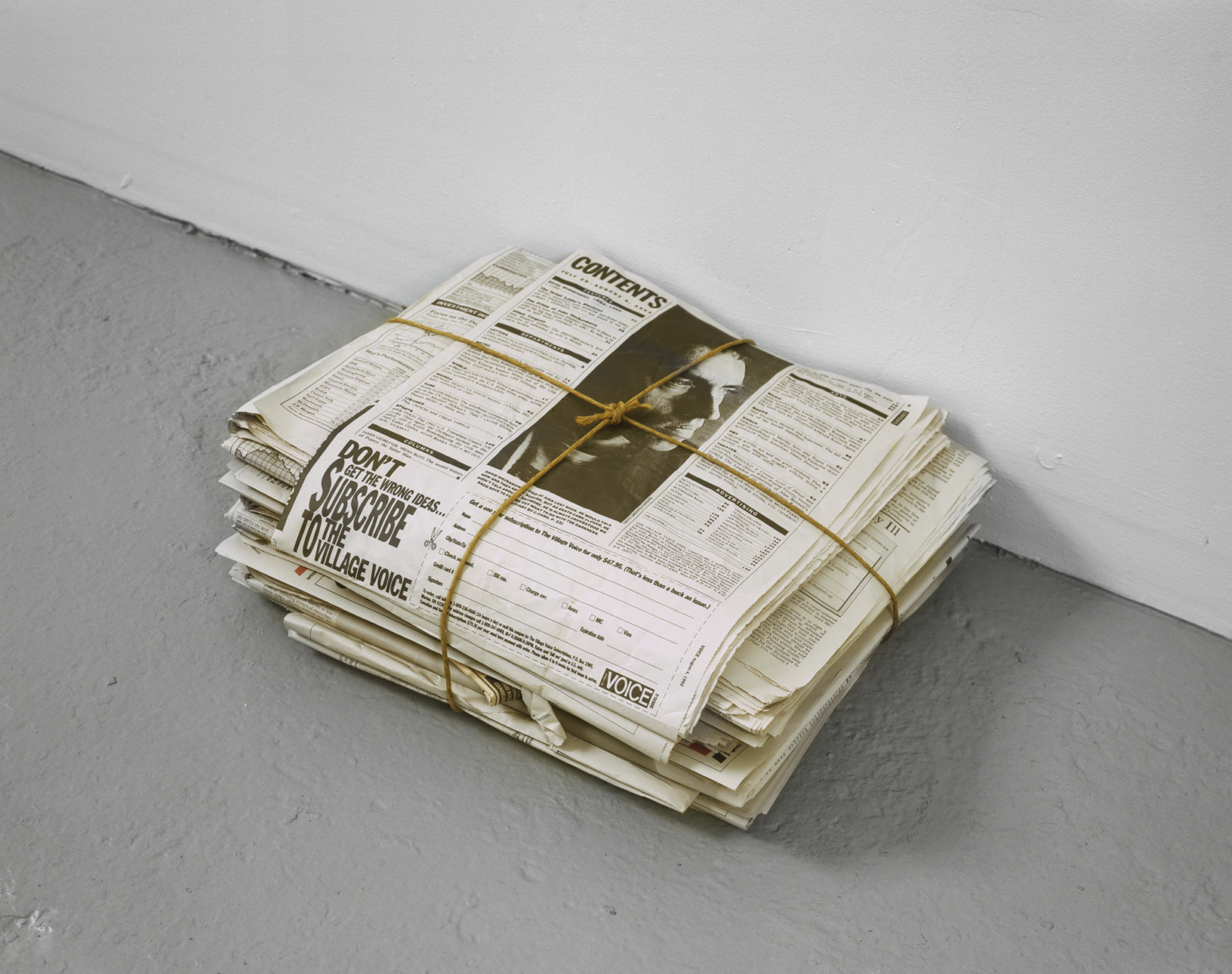 Artwork by Robert Gober, , dated 1992