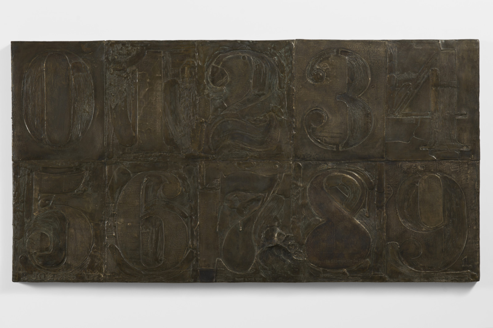 Sculpture by Jasper Johns, , dated 2011