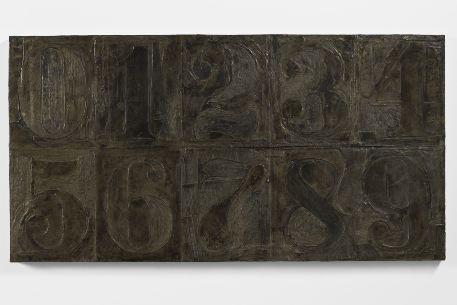 Sculpture by Jasper Johns, , dated 2011