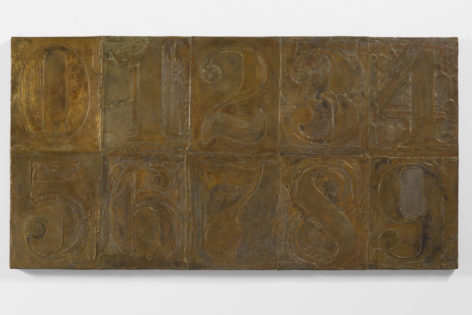 Sculpture by Jasper Johns, , dated 2011