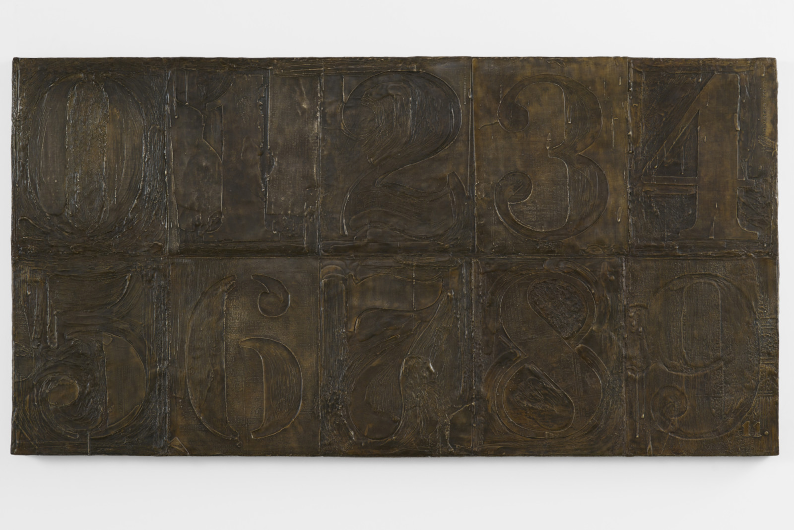 Sculpture by Jasper Johns, , dated 2011