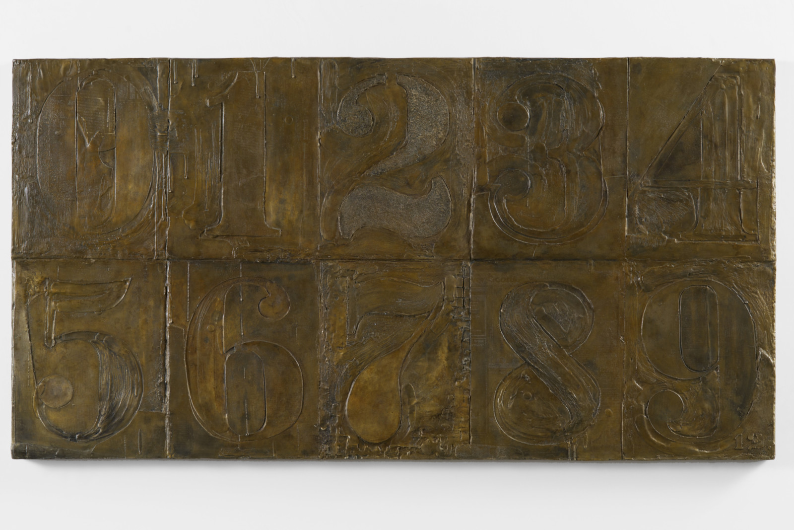 Sculpture by Jasper Johns, , dated 2011