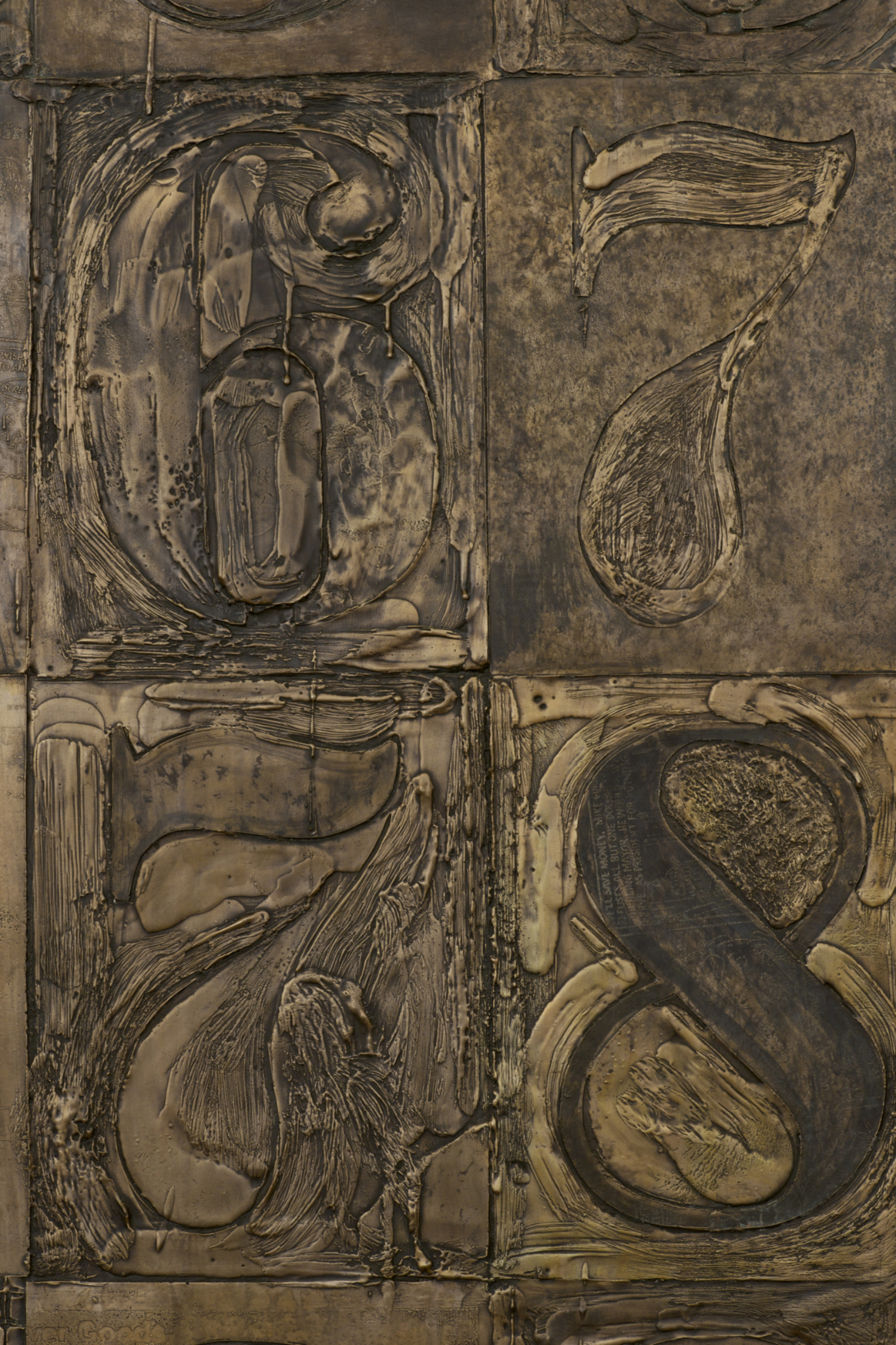 Sculpture by Jasper Johns, , dated 2007