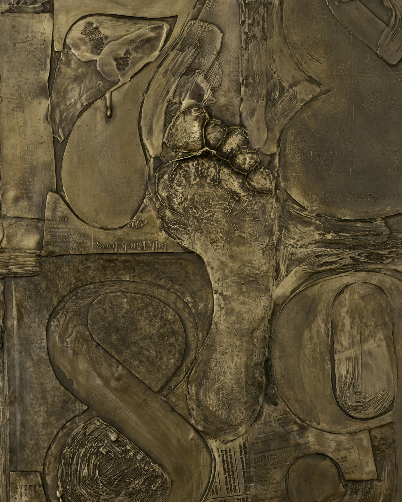 Sculpture by Jasper Johns, , dated 2007