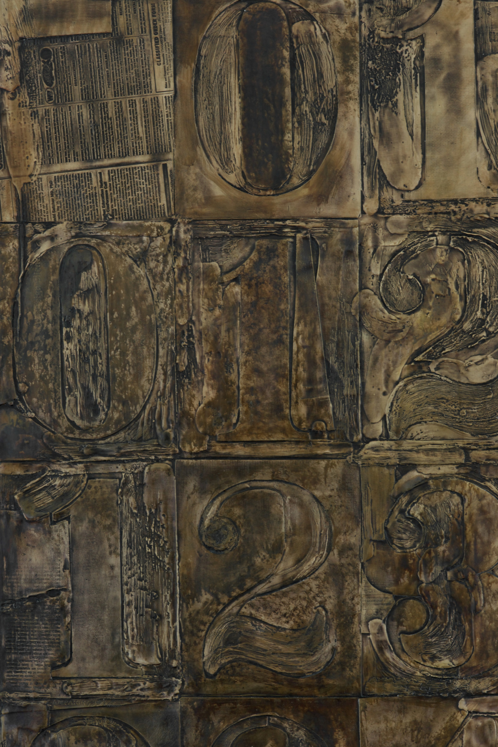 Sculpture by Jasper Johns, , dated 2007