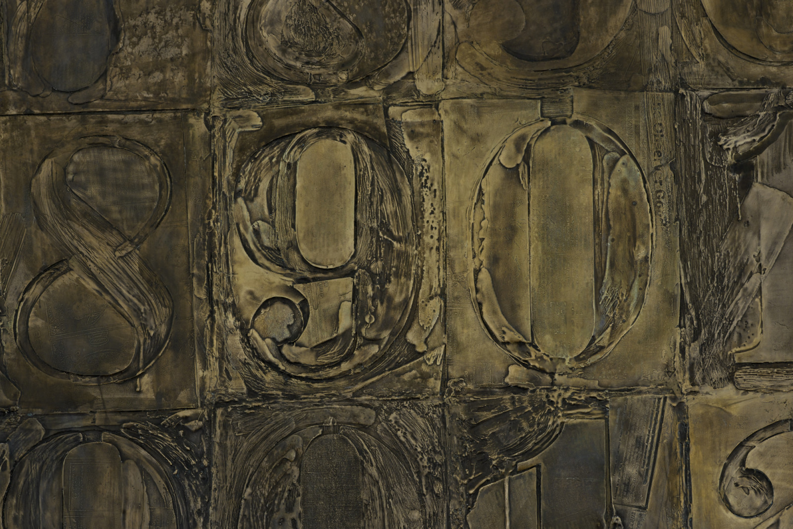 Sculpture by Jasper Johns, , dated 2007