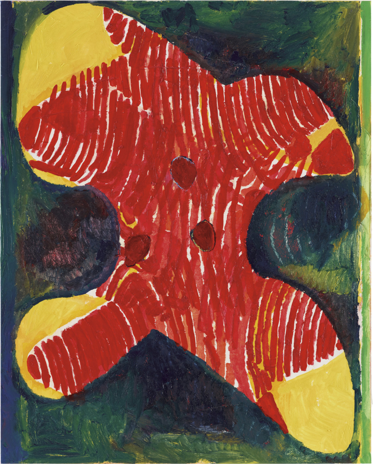 Painting by Terry Winters, , dated 2013