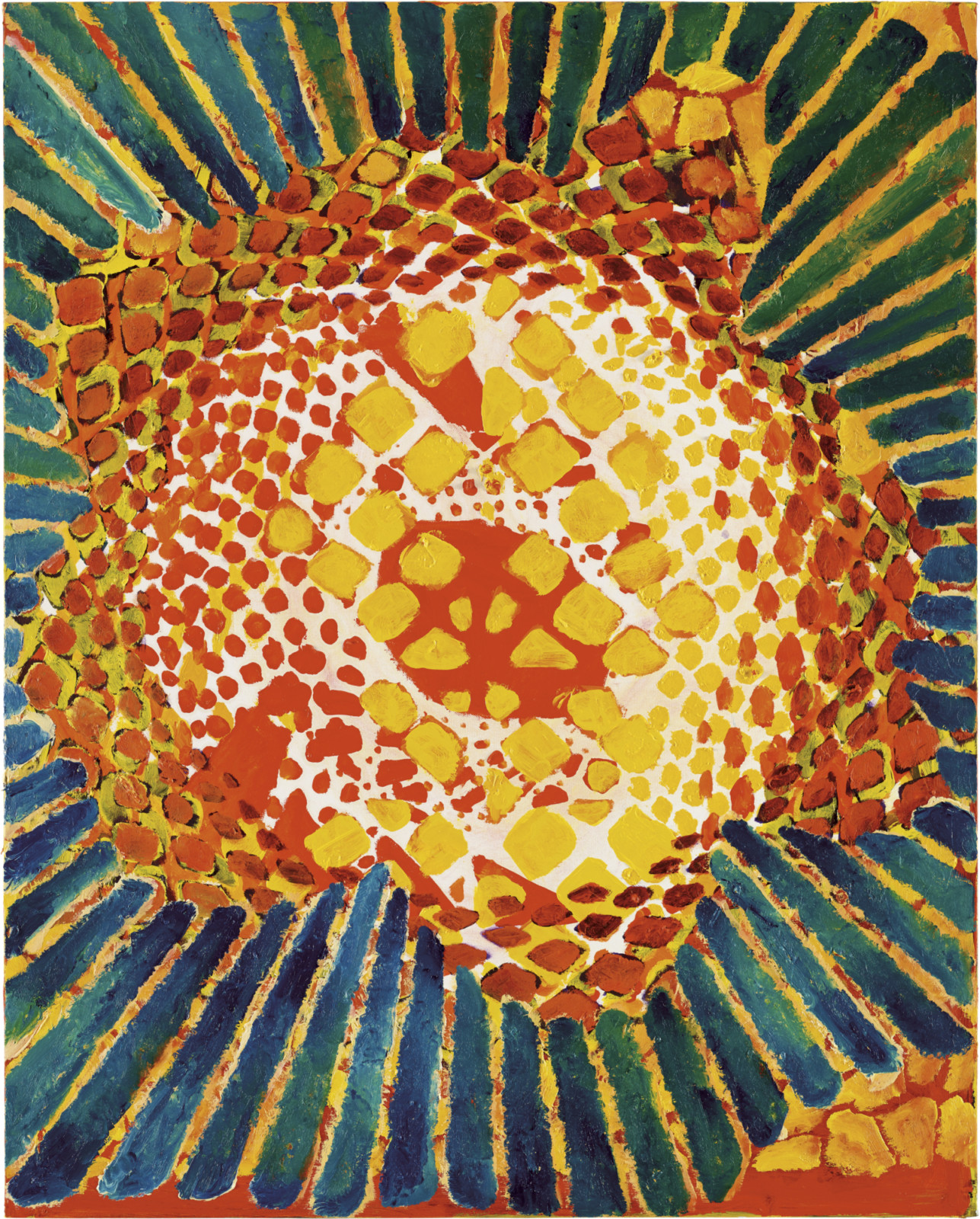 Painting by Terry Winters, , dated 2013