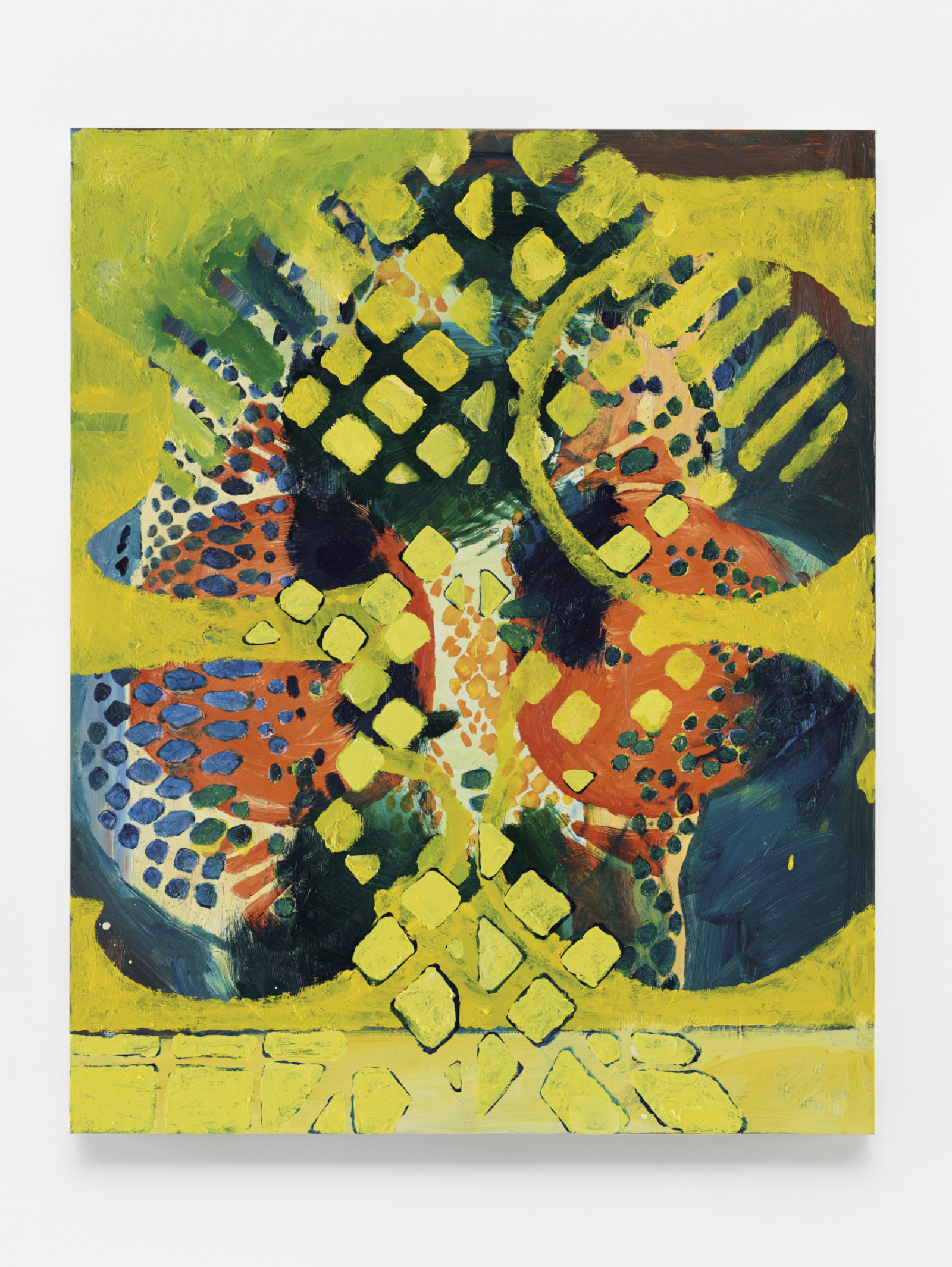 Painting by Terry Winters, , dated 2013
