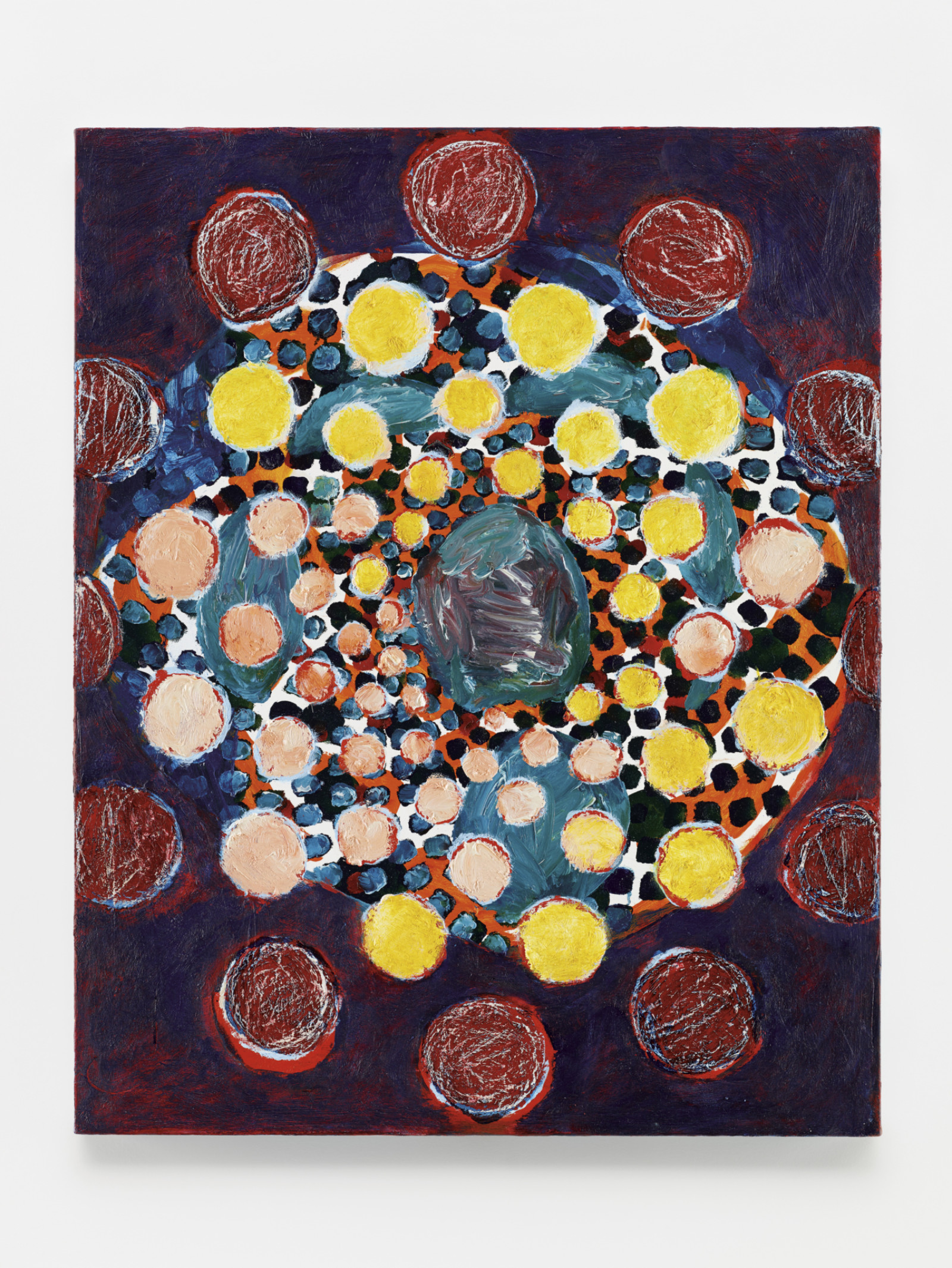 Painting by Terry Winters, , dated 2013